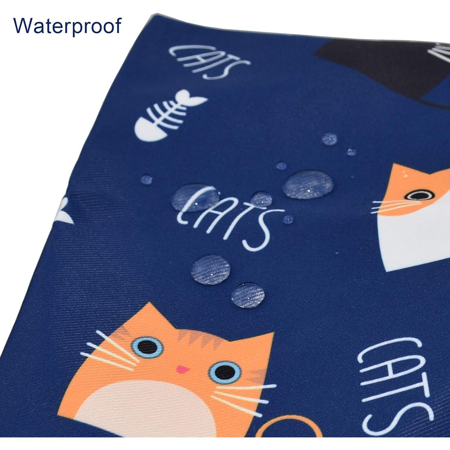 Bolsa de Almuerzo Reutilizable Enyuwlcm Gato Azul Mini 7.87L