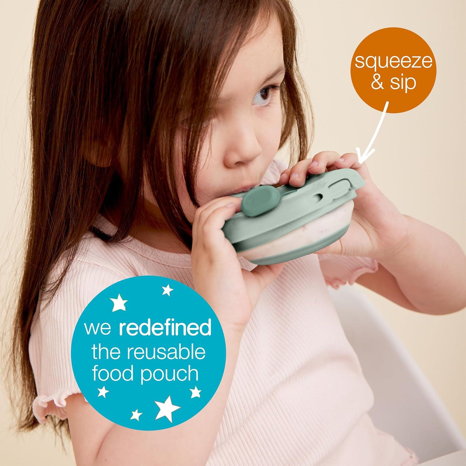 Bolsa Reutilizable para Comida b.box 110ml Sonrosado