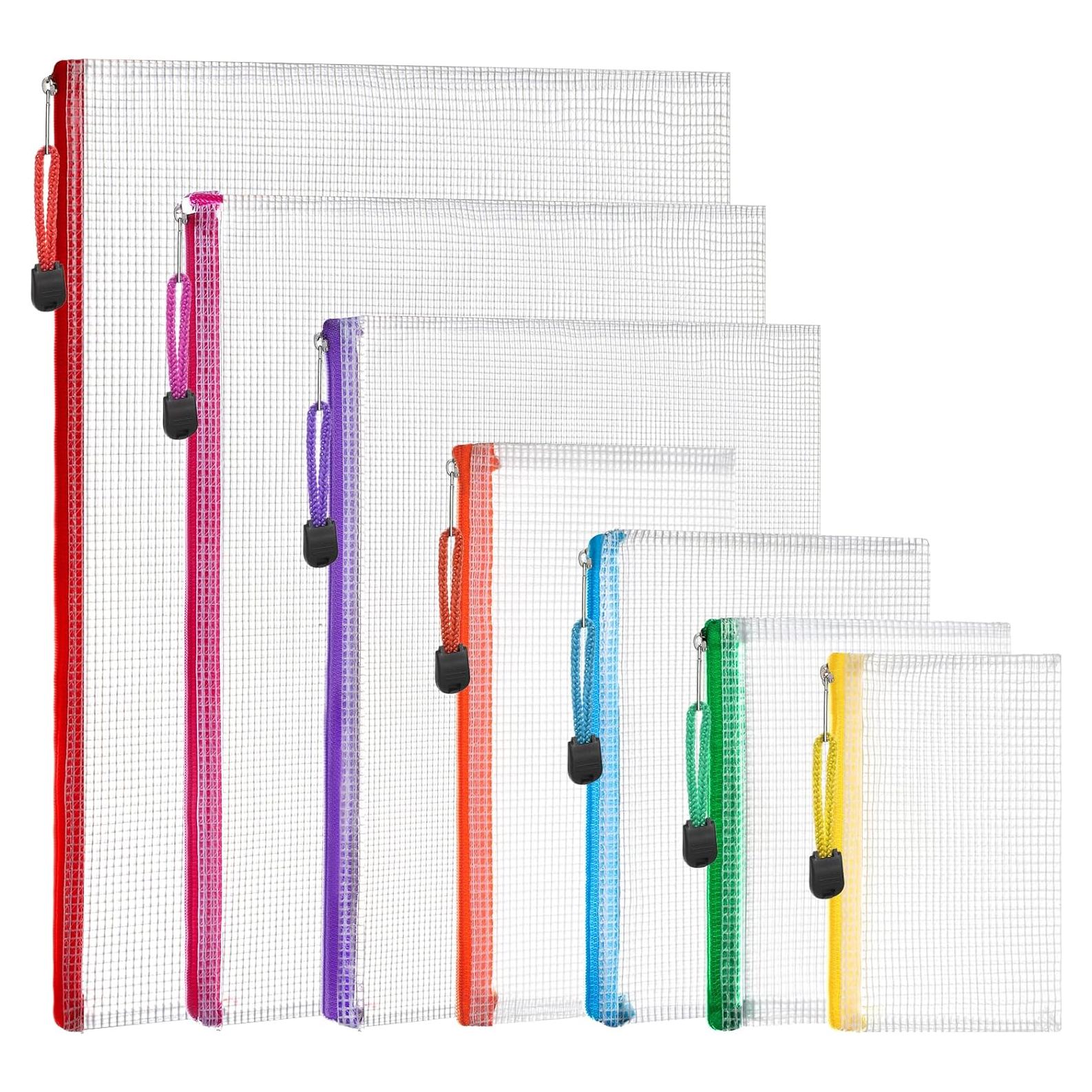 Bolsas de Cremallera Transparentes LEOBRO - 7 Tamaños Variados