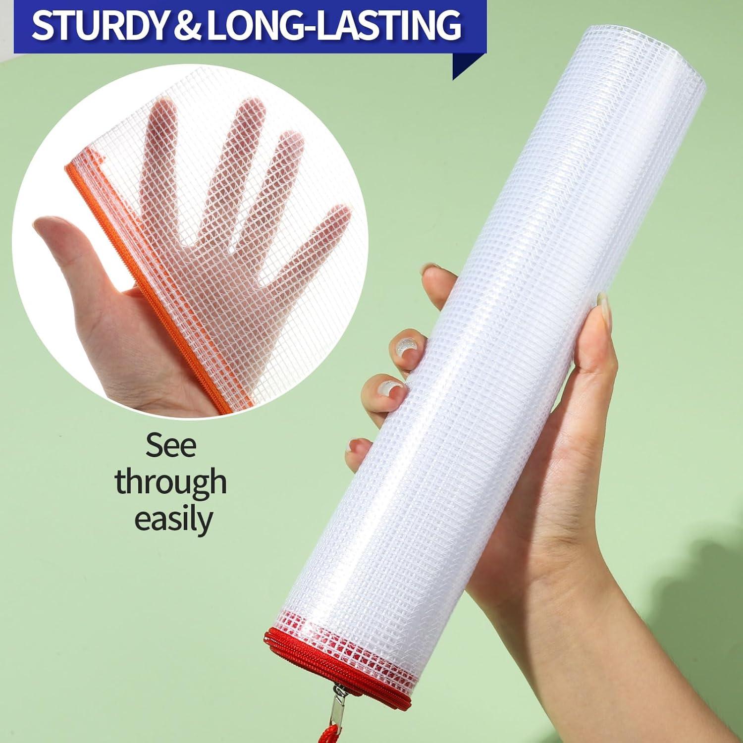 Bolsas de Cremallera Transparentes LEOBRO - 7 Tamaños Variados