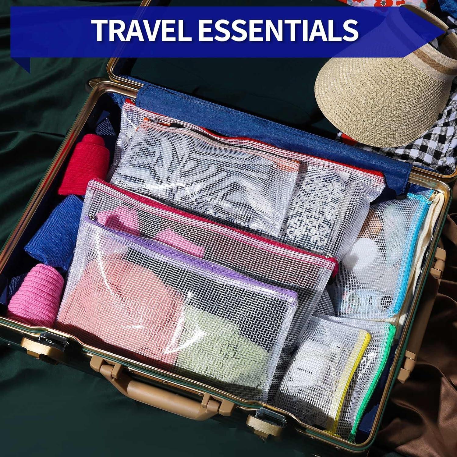 Bolsas de Cremallera Transparentes LEOBRO - 7 Tamaños Variados