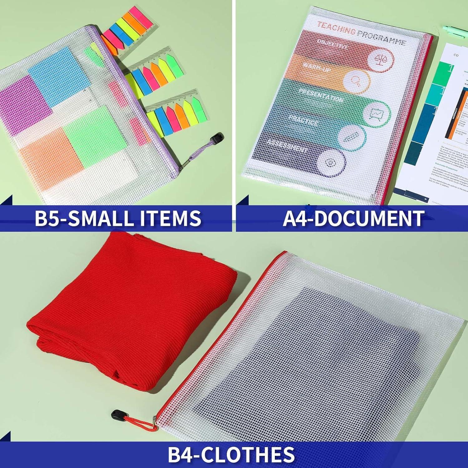 Bolsas de Cremallera Transparentes LEOBRO - 7 Tamaños Variados