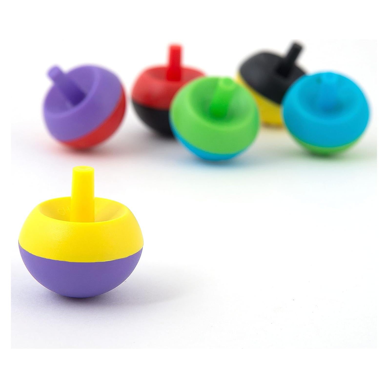 Trompos Giratorios Tippy Entervending - 25 Pcs - 8.9 cm