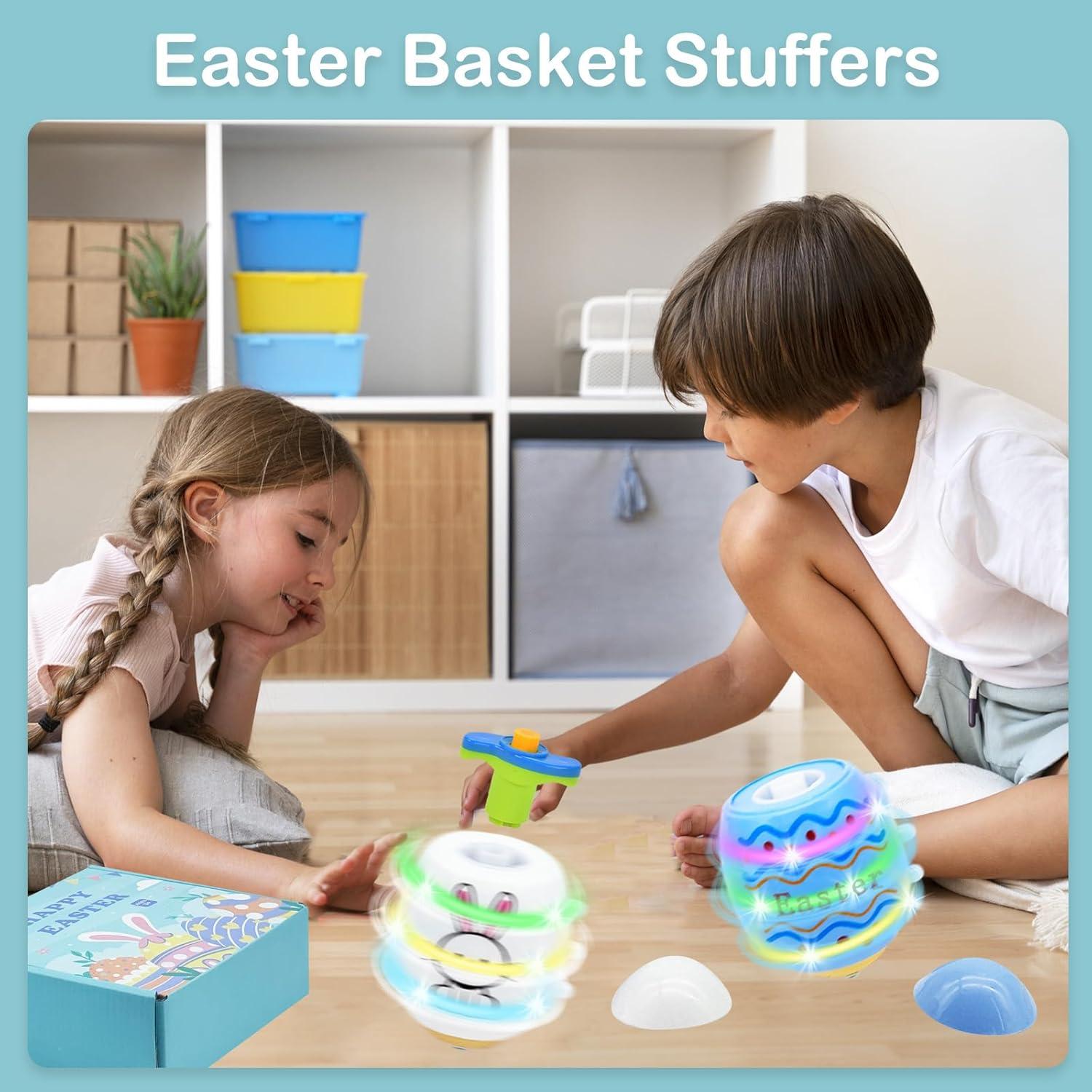 Trompos Giratorios Iluminados Taranovi - Rellenos de Cesta de Pascua