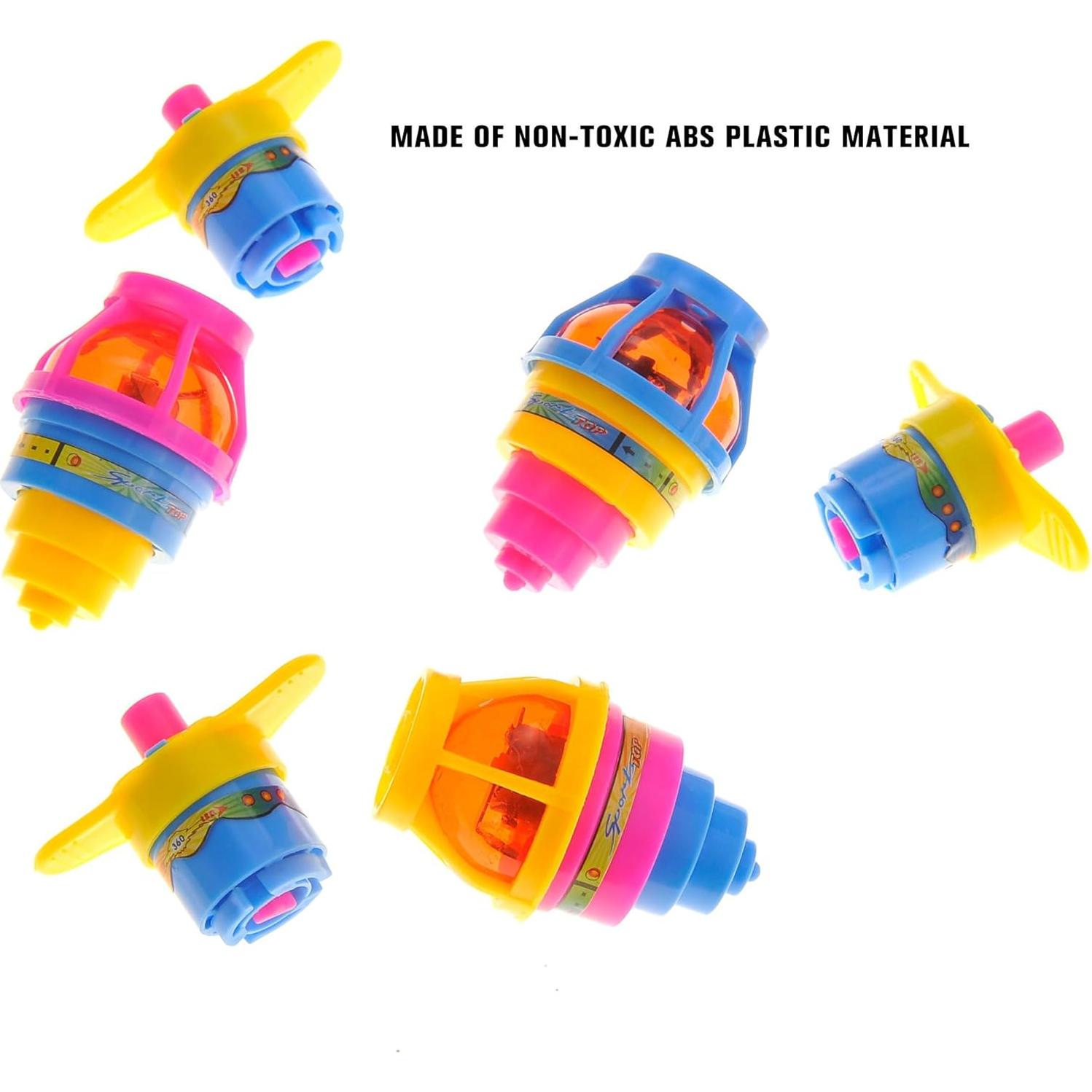 Trompos LED PowerTRC - Paquete de 12 para Niños