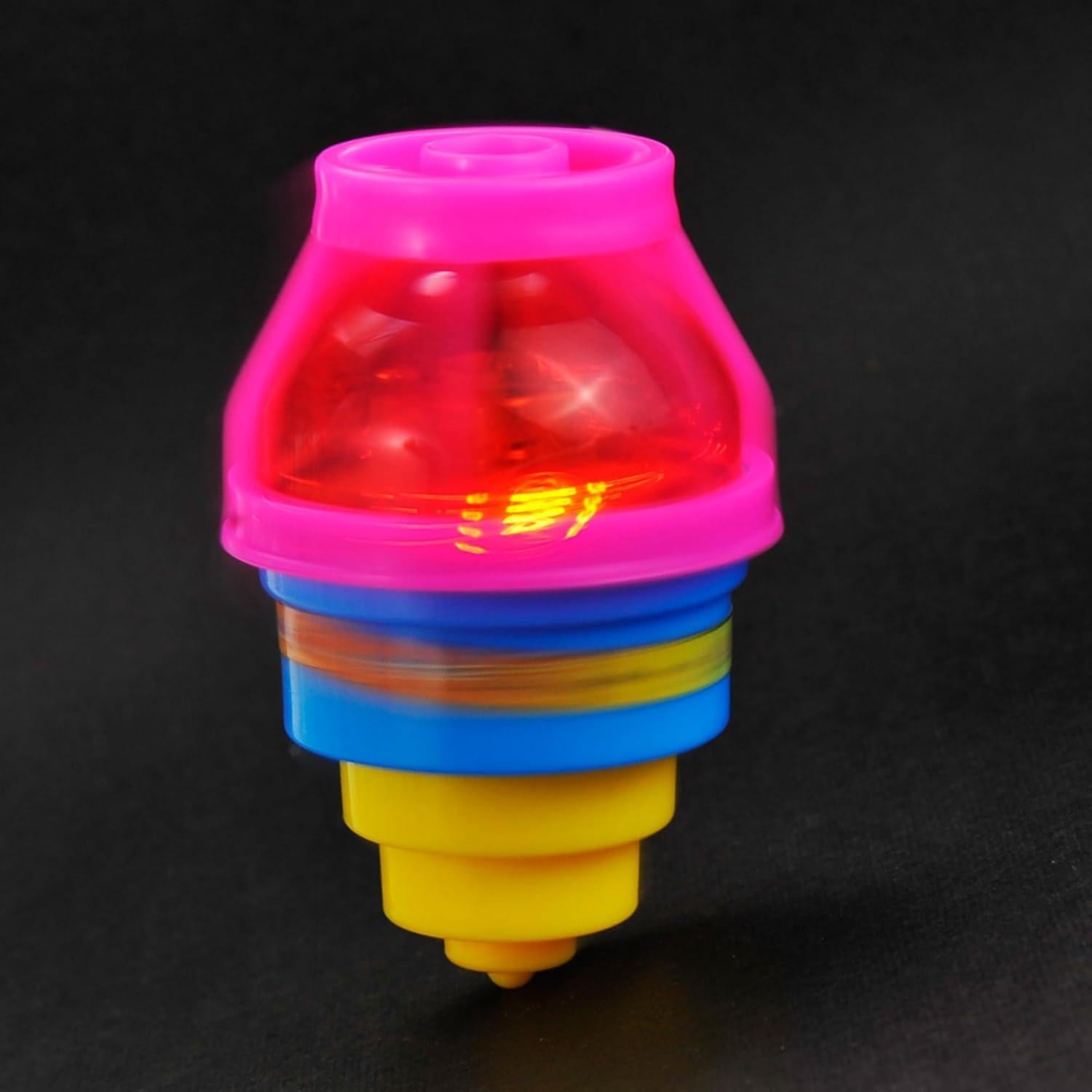 Trompos LED PowerTRC - Paquete de 12 para Niños