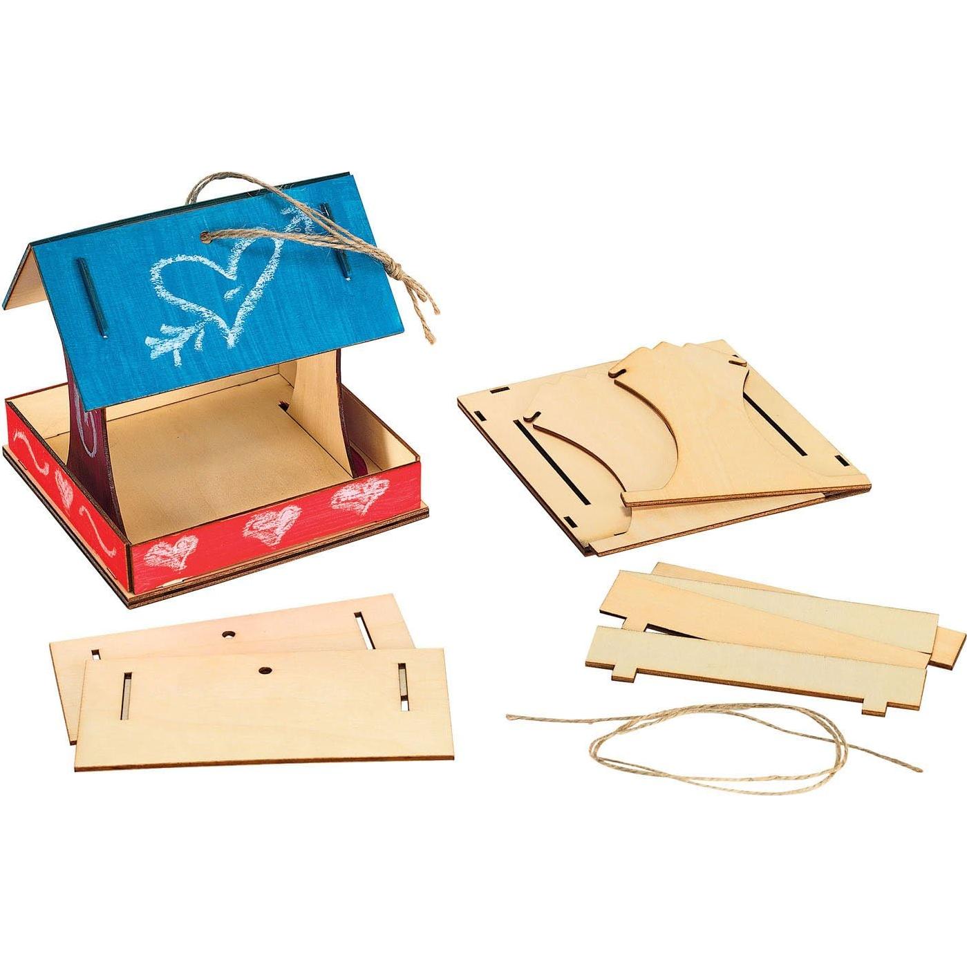 Comedero para Aves Colorations Easy-Build Set de 6 14x15cm