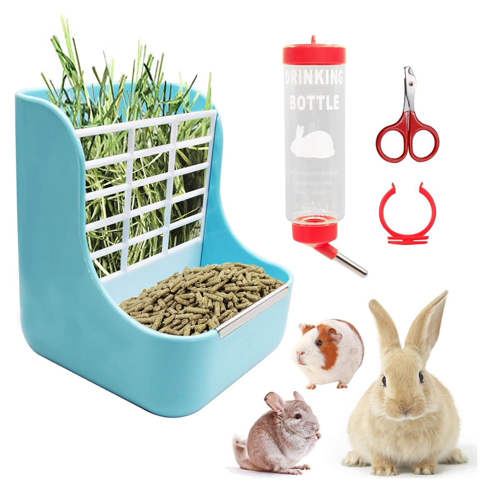 Kit de Alimentación 3-en-1 para Mascotas LLSPET - Azul