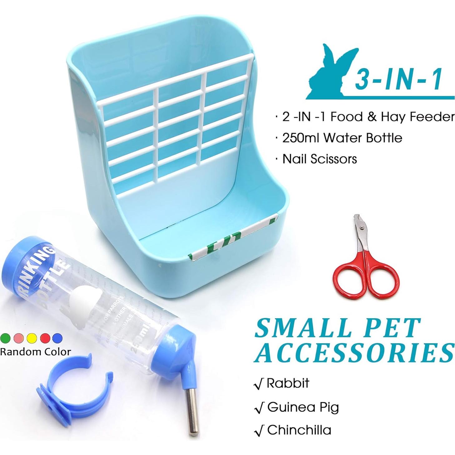 Kit de Alimentación 3-en-1 para Mascotas LLSPET - Azul