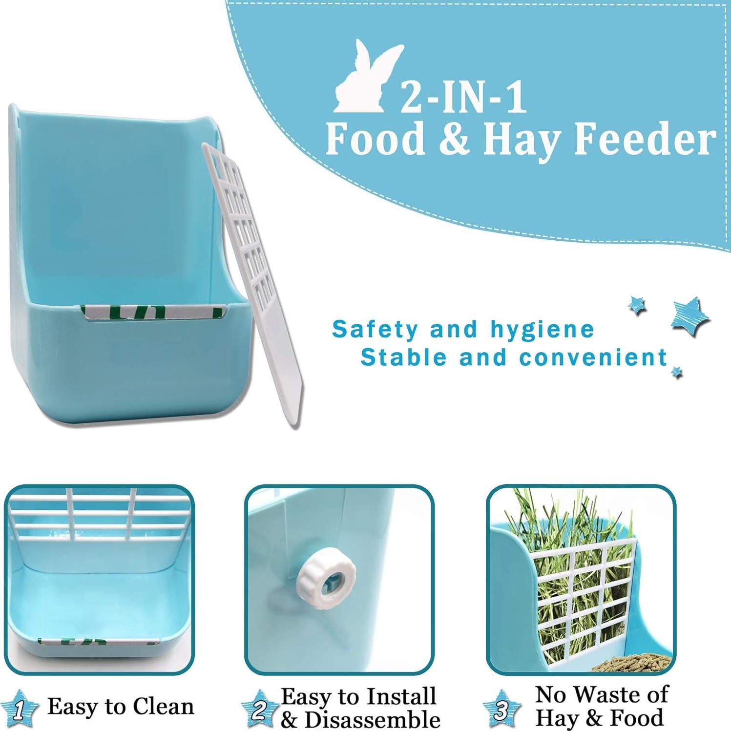 Kit de Alimentación 3-en-1 para Mascotas LLSPET - Azul