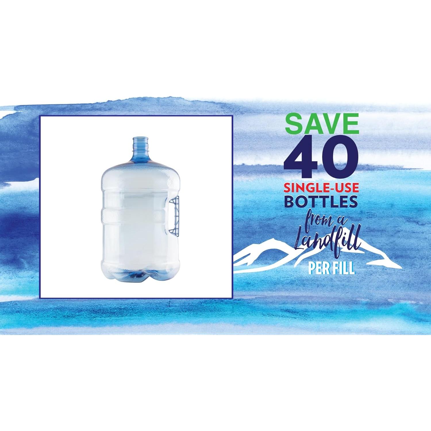 Botella PET 5 Galones New Wave Enviro Libre BPA Azul