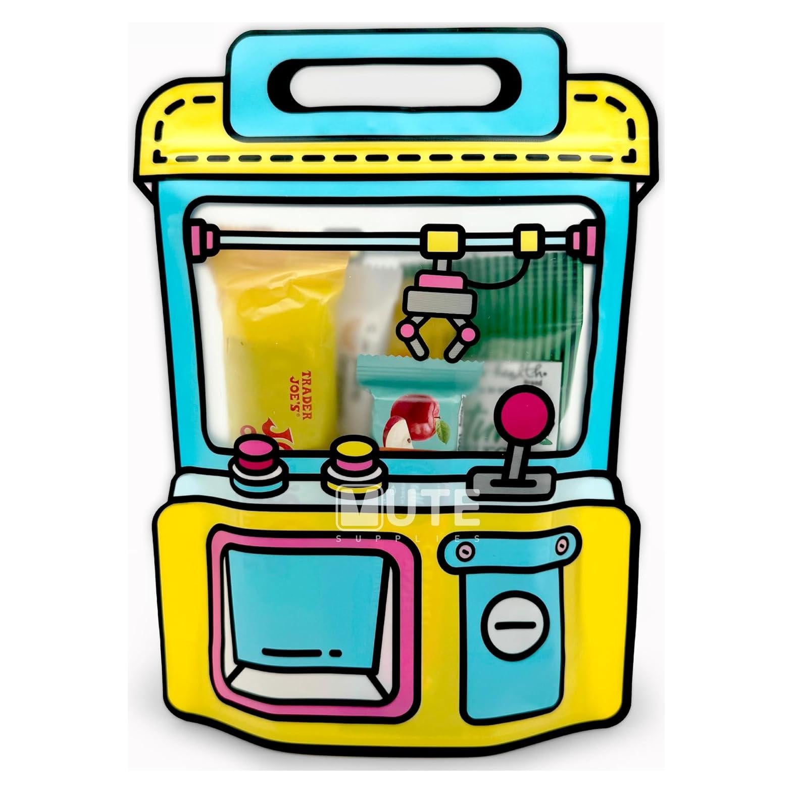 Paquete de 20 Bolsas de Regalo Amarillo Mute Supplies 20x19 cm