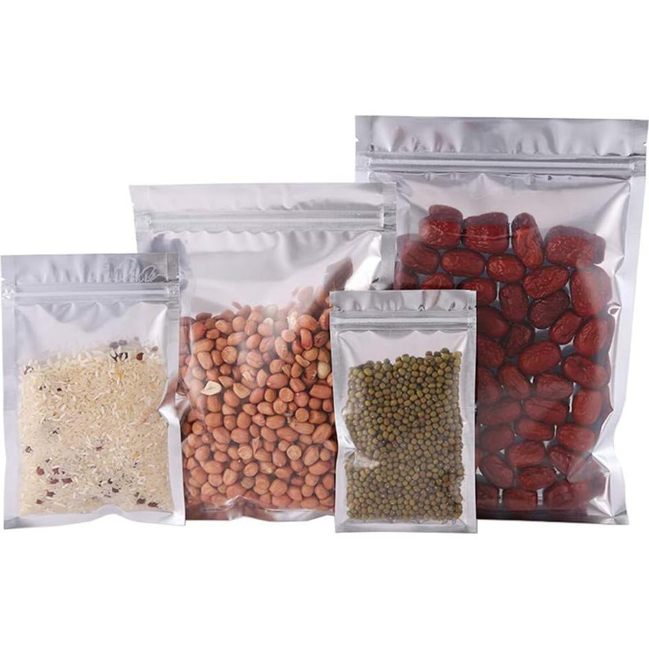 Bolsas Transparentes Reutilizables PABCK 100 Unidades 7x13 cm