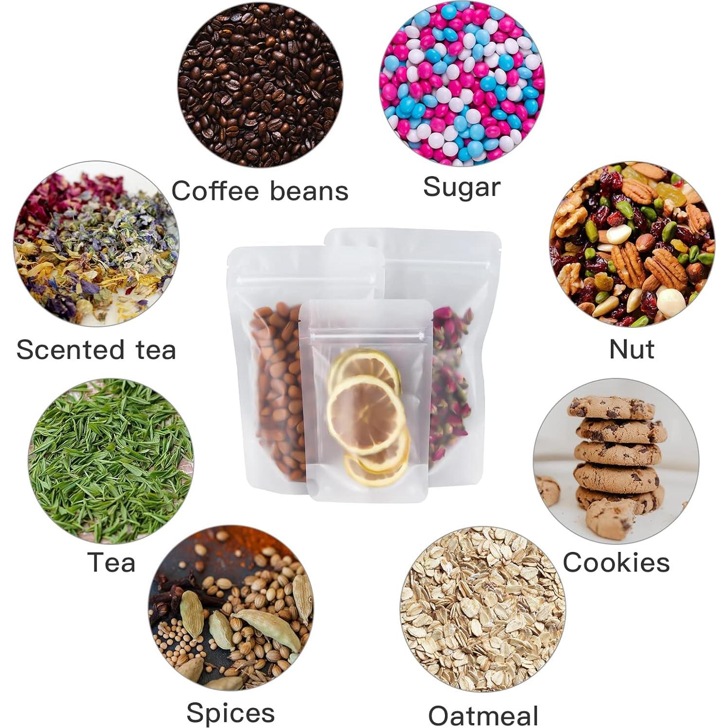 Bolsas Reutilizables FireKylin 100 Pcs 12.95x20.07 cm Mate