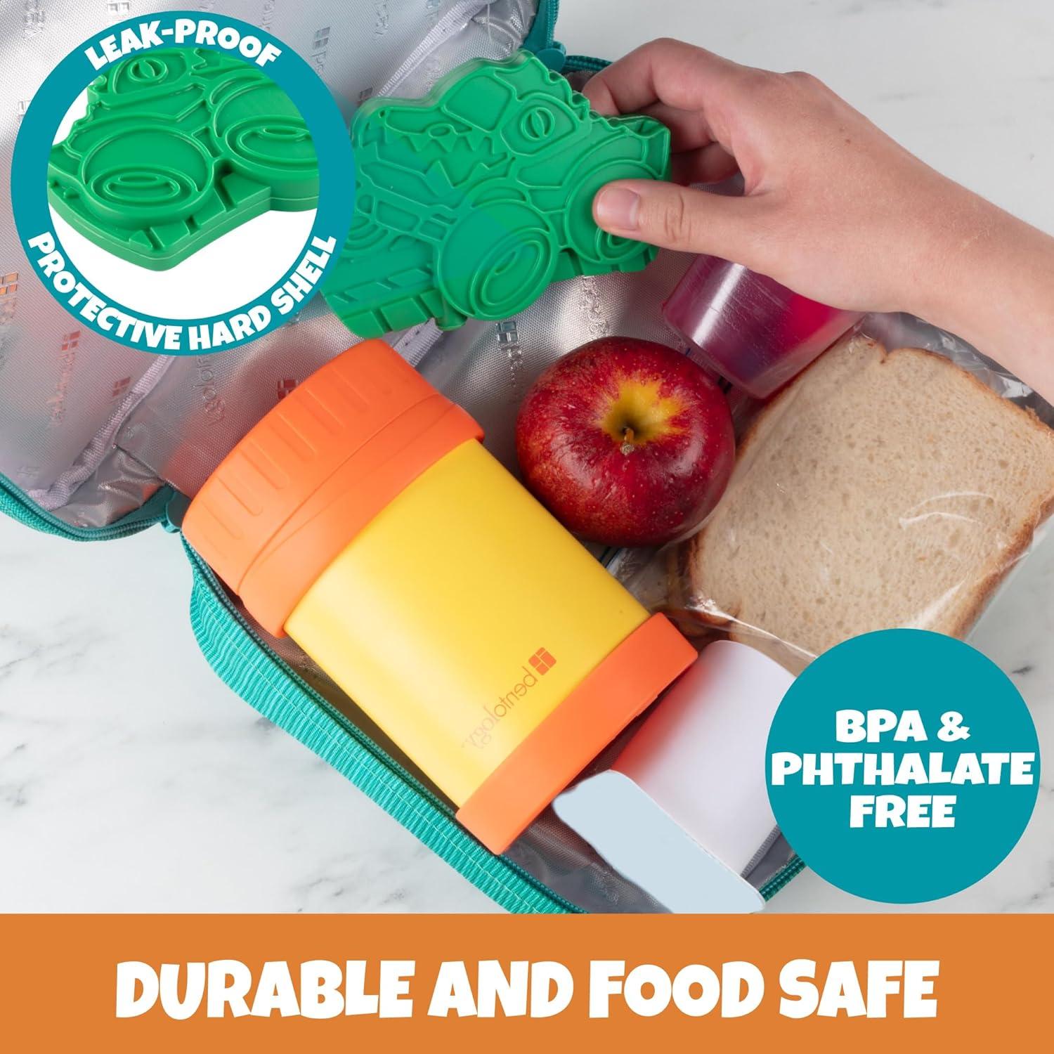 Paquete de 3 Paquetes de Hielo Duros Bentology - Verde