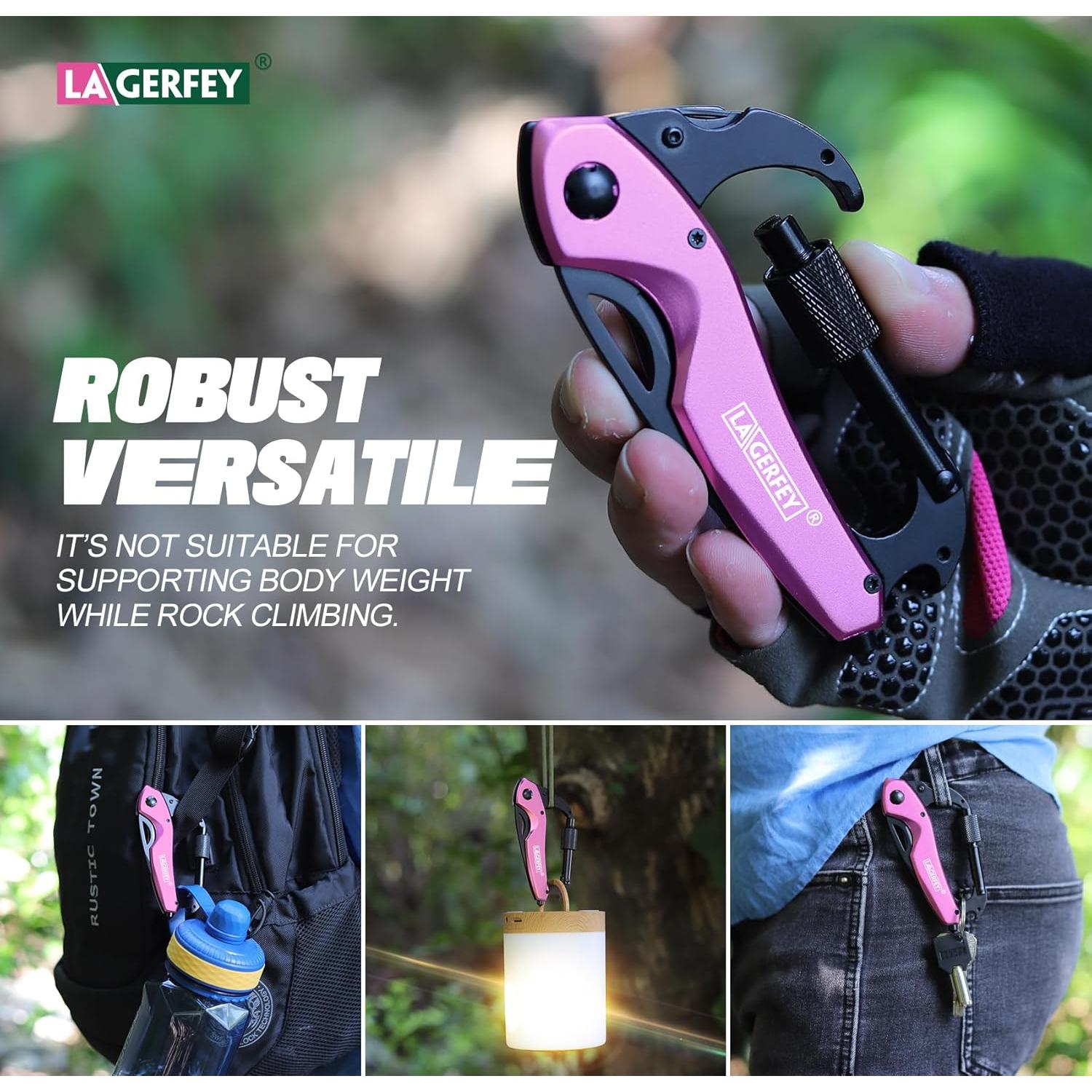 Multiherramienta LAGERFEY Rosa 11.18x5.08cm para Mujeres