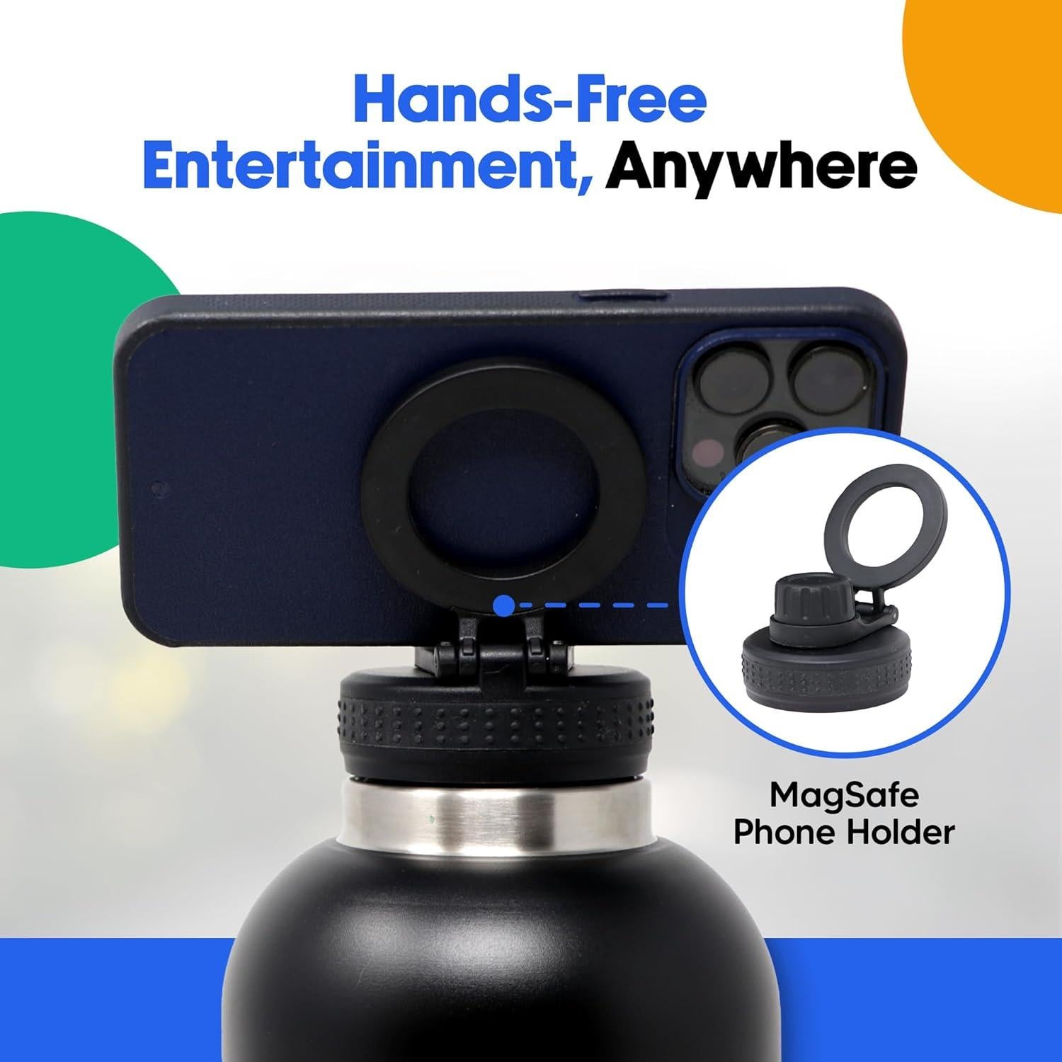 Botella de Agua Portátil Quencho 1.89L para Perros con Tazones