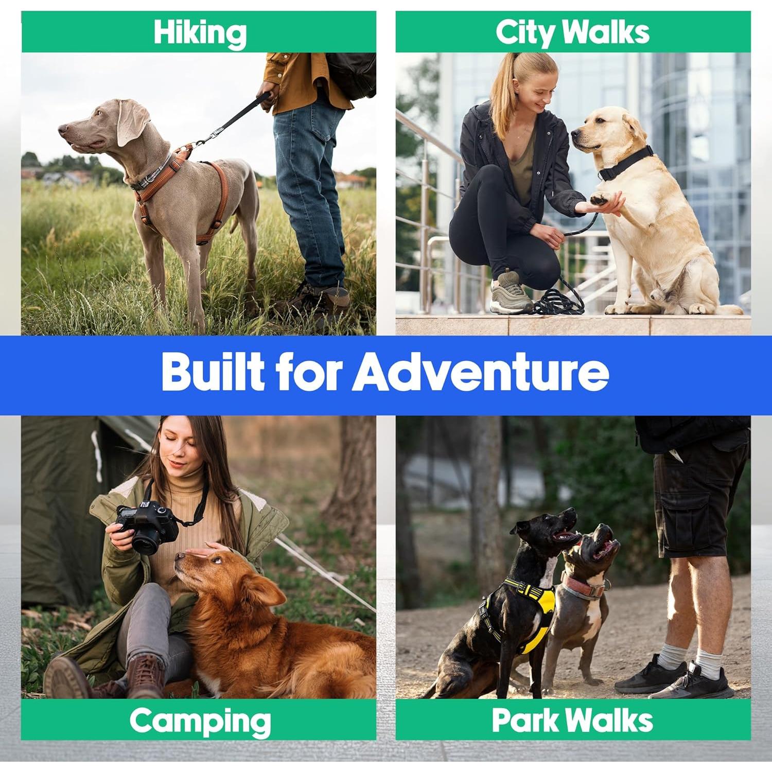 Botella de Agua Portátil Quencho 1.89L para Perros con Tazones