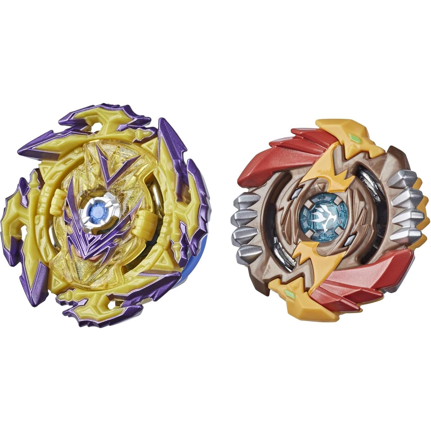 Beyblade Burst Speedstorm Doble Pack: Valtryek V6 y Regulus R6