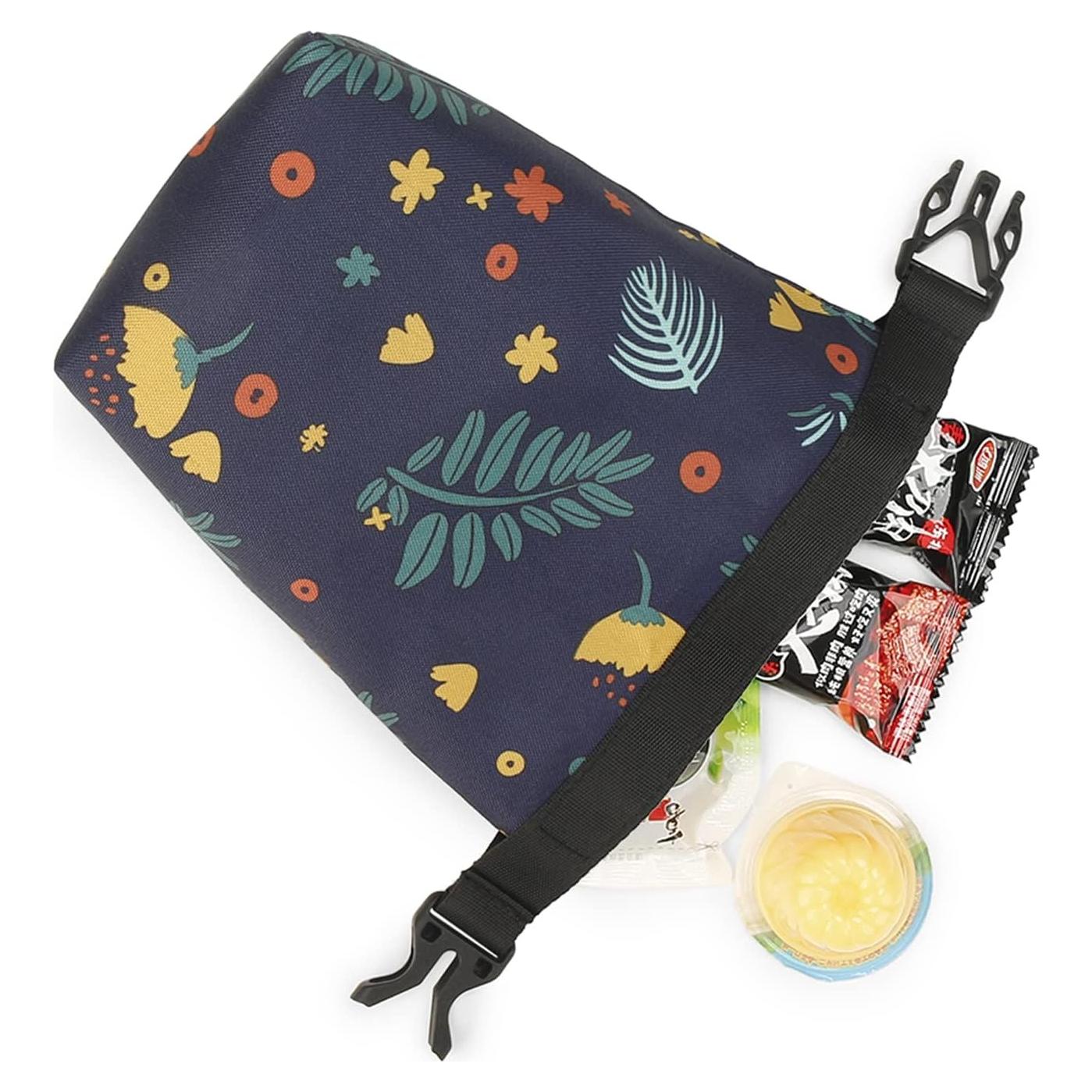 Bolsa Térmica Reutilizable MOV COMPRA Mini Floral Amarilla