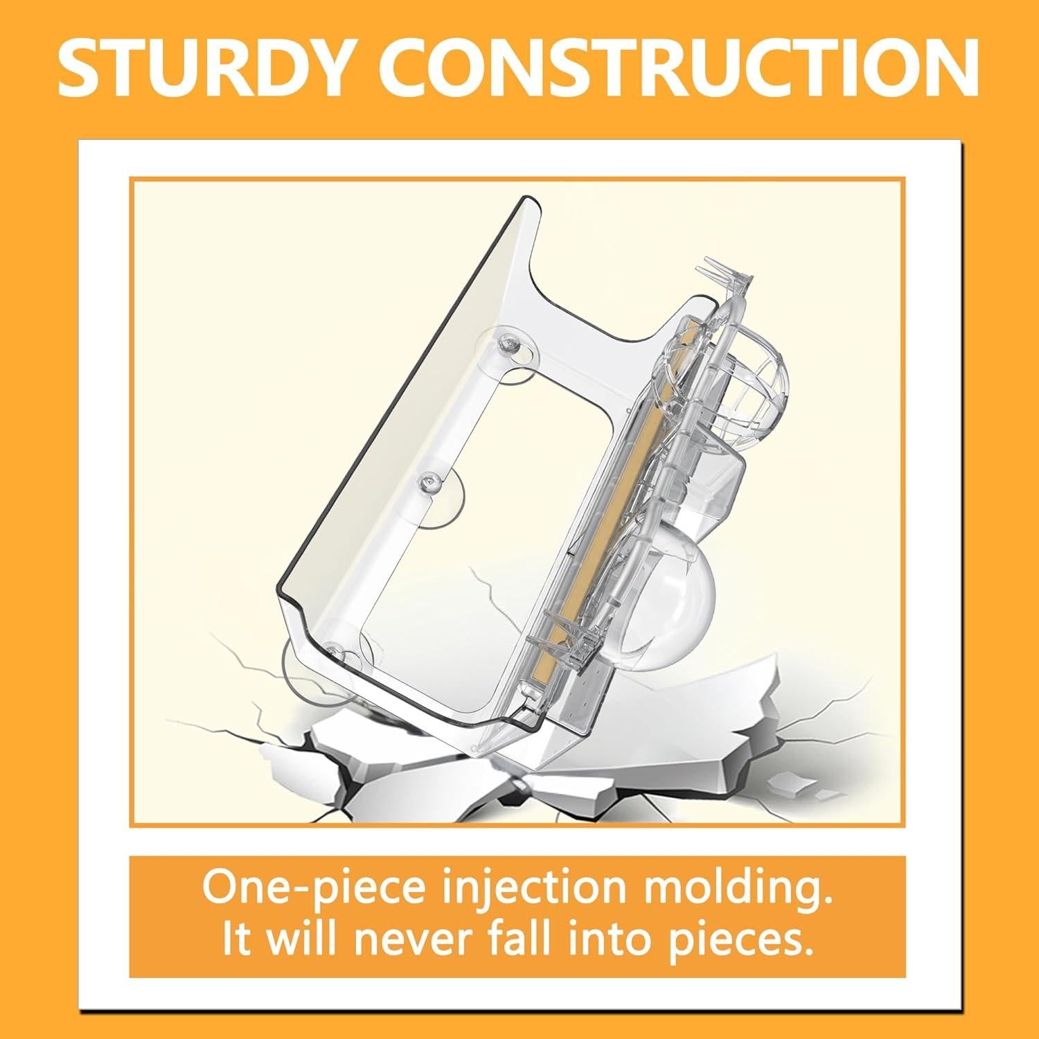 Comedero para Aves de Ventana LUJII 6-en-1 Transparente