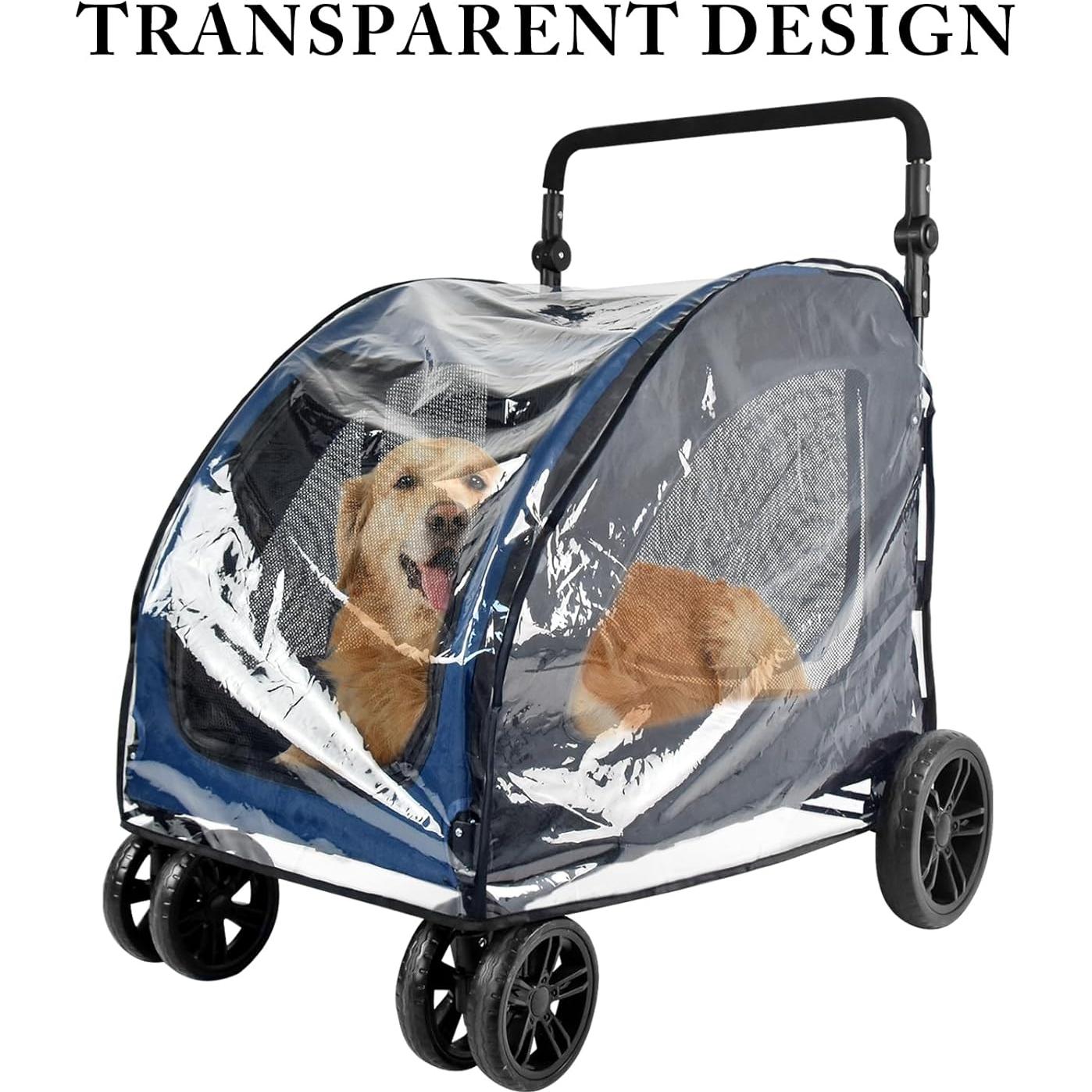 Cubierta Impermeable para Carro de Perro Grande WODEGOU