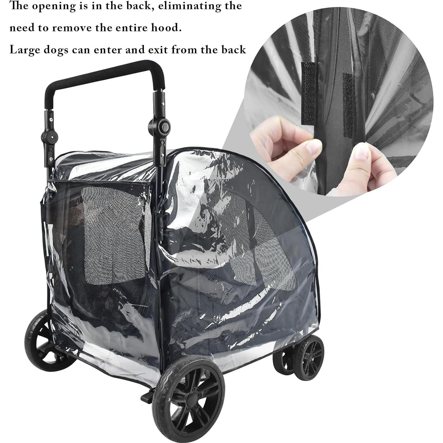 Cubierta Impermeable para Carro de Perro Grande WODEGOU