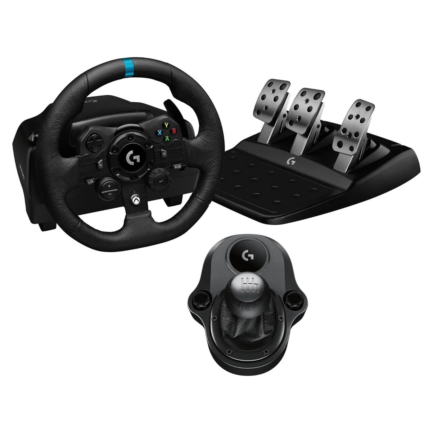 Volante Logitech G923 + Cambio de Fuerza - Xbox/PC