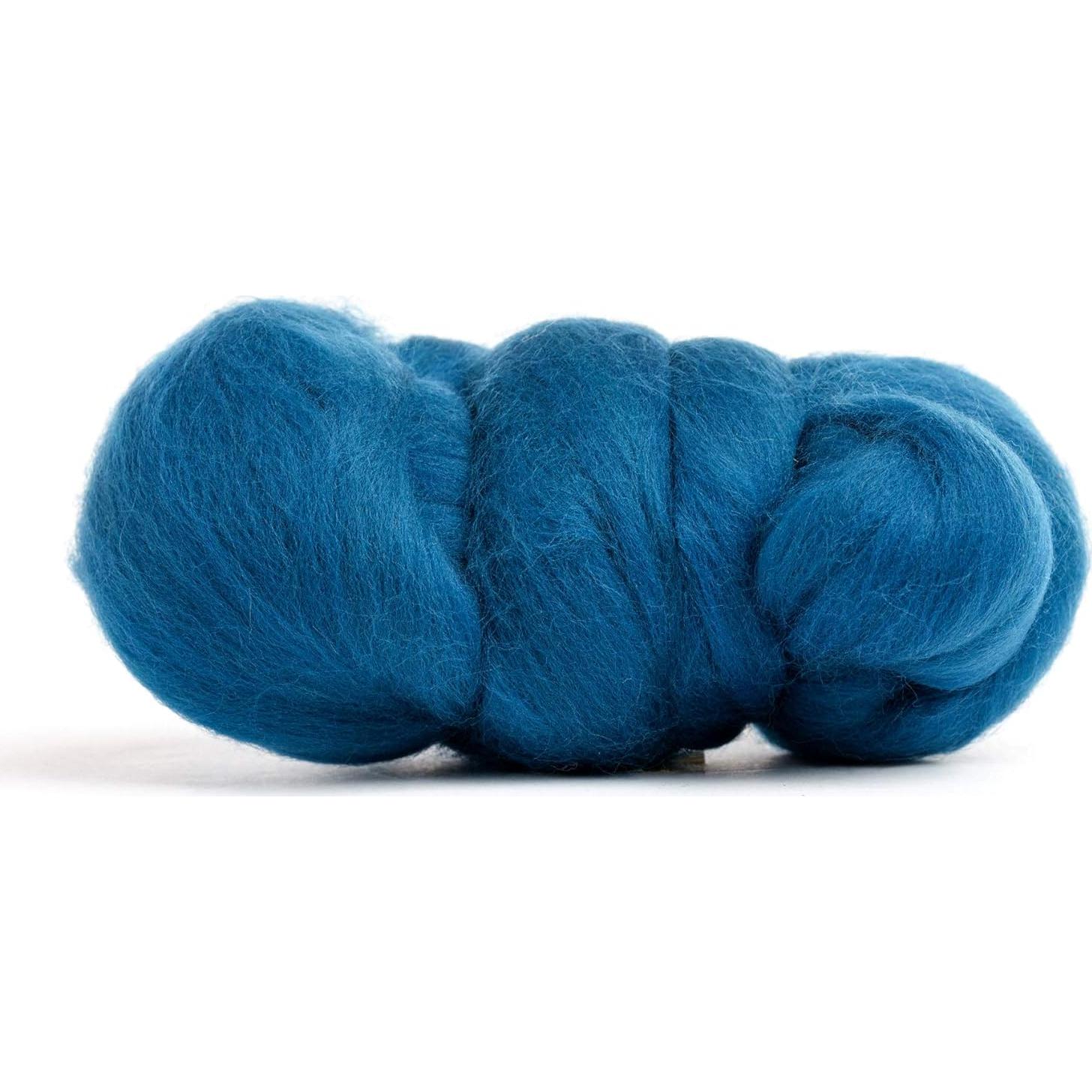 Lana Merino Roving Desert Breeze 100% Natural 28.35 g Verde Teal