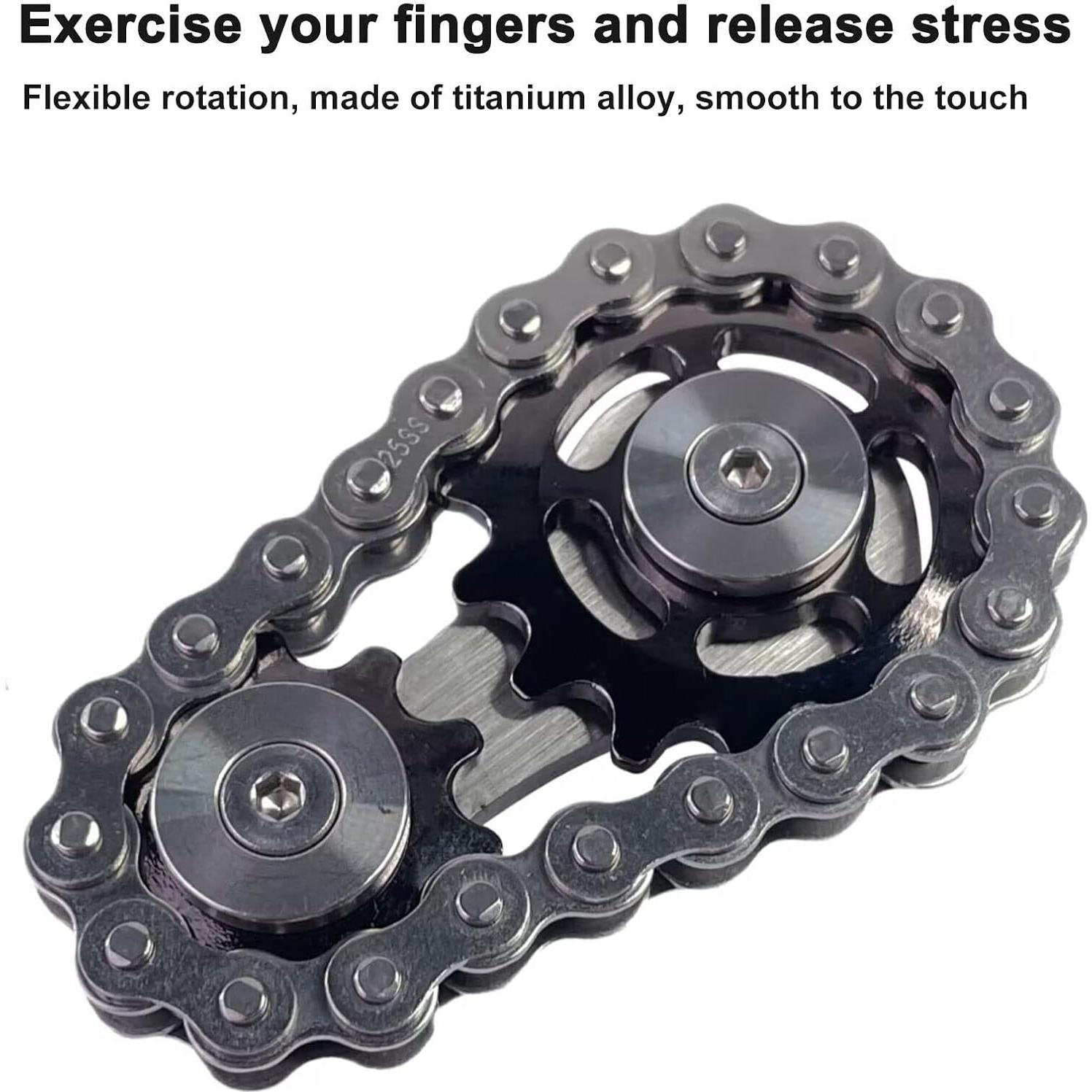 Spinner de Dedo Antiestrés EastZhen de Acero Inoxidable