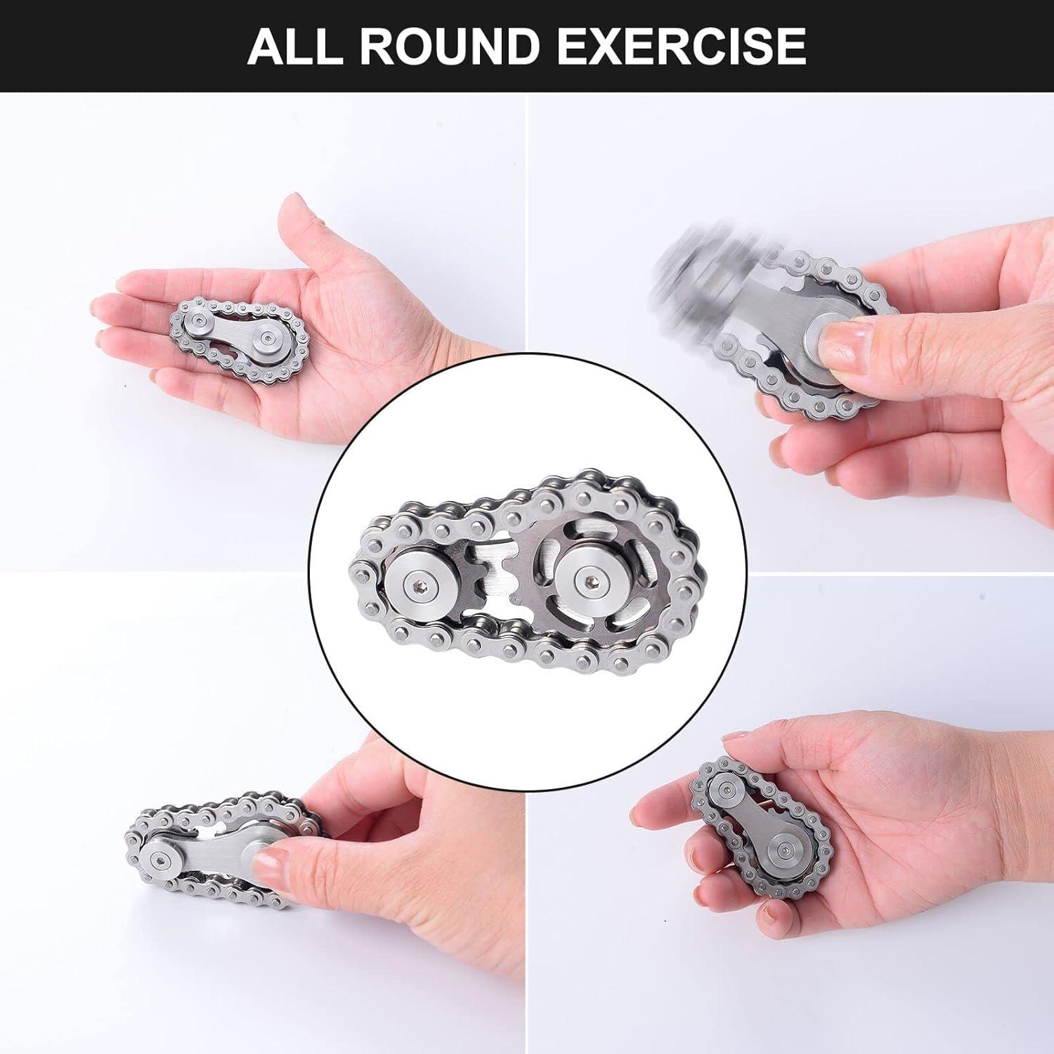 Spinner de Dedo Antiestrés EastZhen de Acero Inoxidable