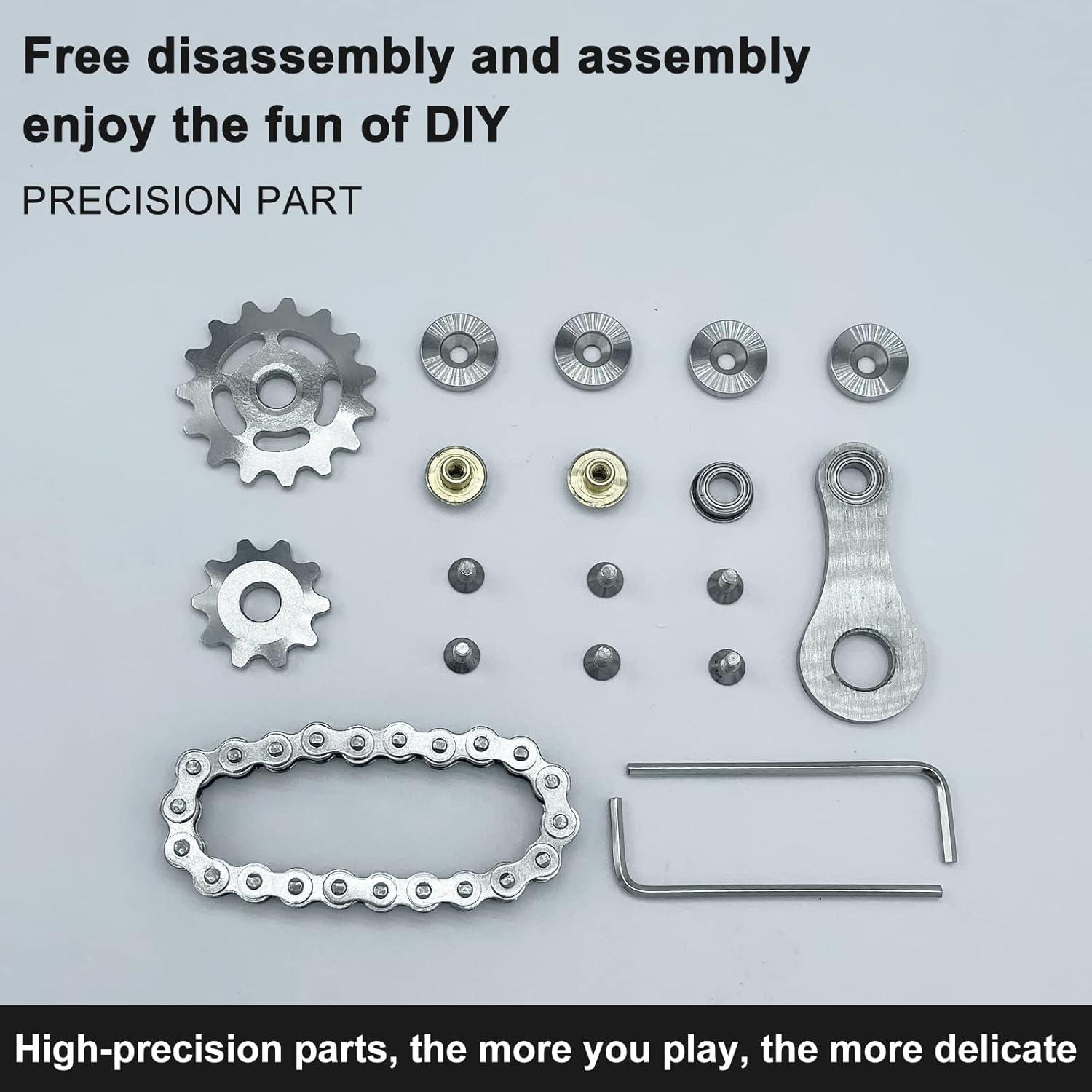 Spinner de Dedo Antiestrés EastZhen de Acero Inoxidable