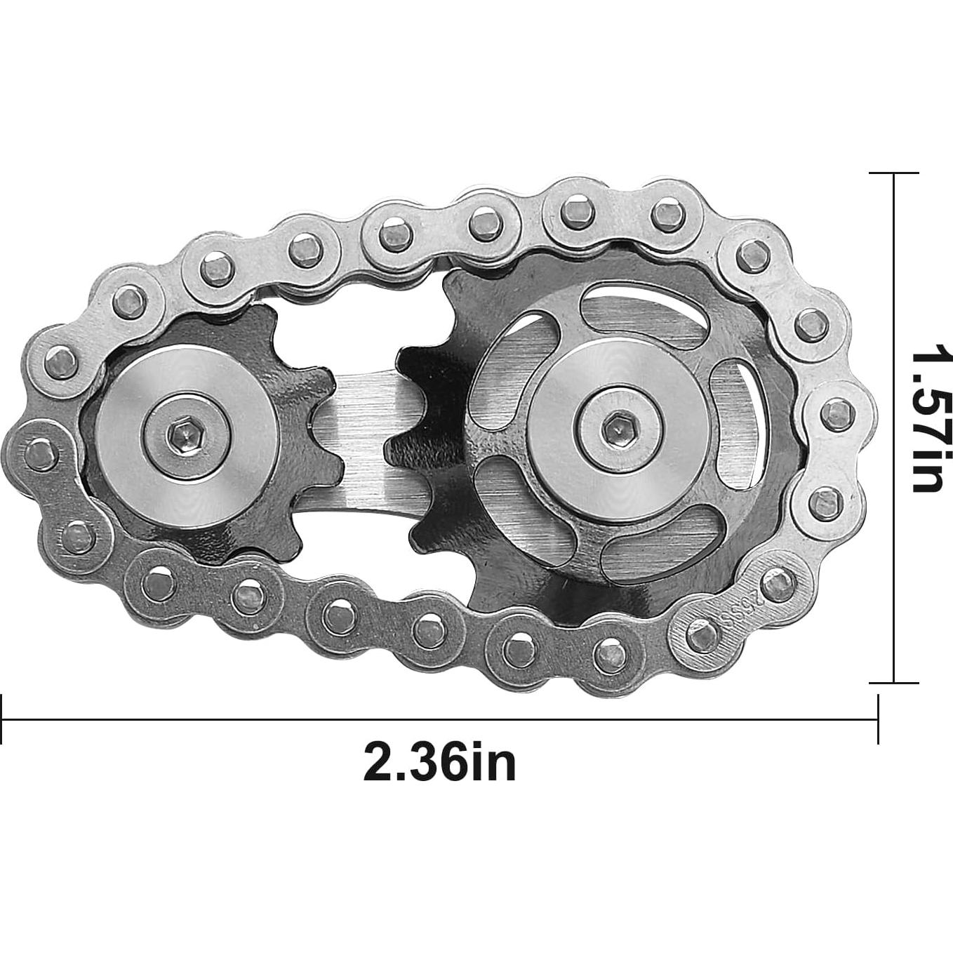 Spinner de Dedo Antiestrés EastZhen de Acero Inoxidable