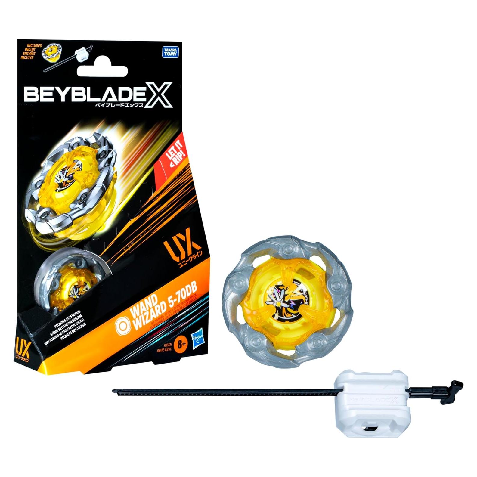 Beyblade X Mago de Varita 5-70DB UX con Lanzador y Peonza