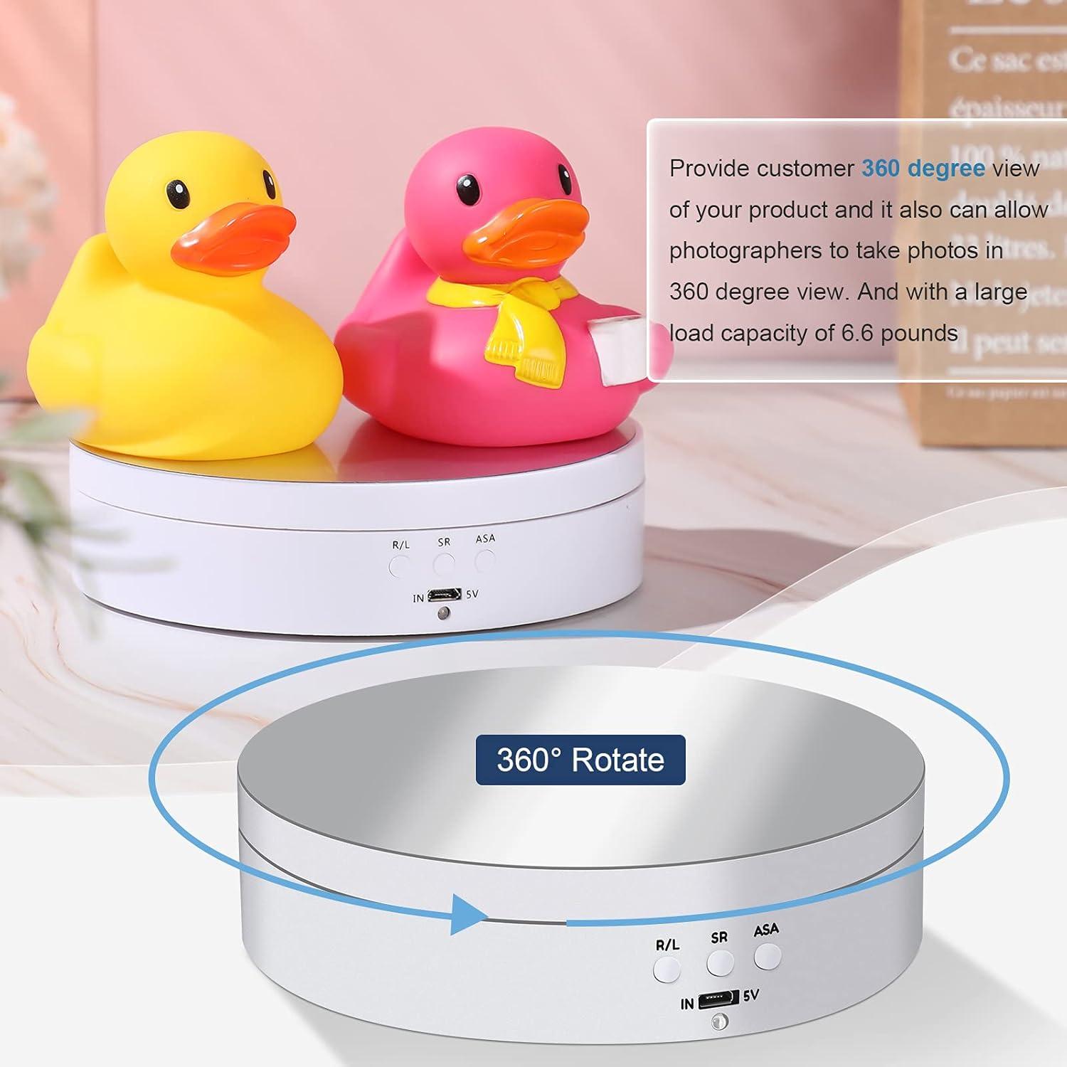 Soporte de Exhibición Rotatorio Hicarer 13.72 cm 2.99 kg Blanco