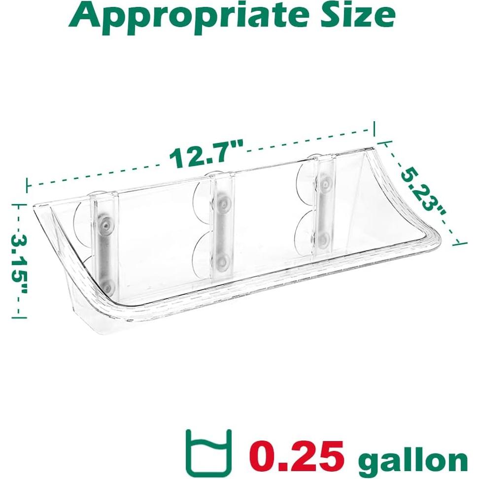 Comedero para Aves Mokeyder Transparente para Ventana 32.3x13.3cm