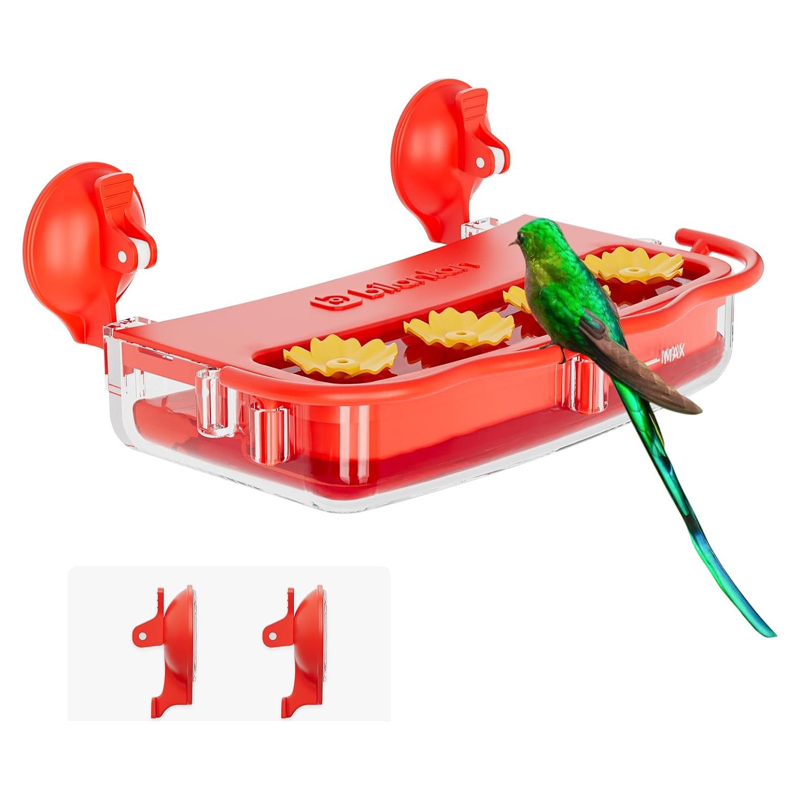 Alimentador de Colibríes Bilantan para Ventana 295ml