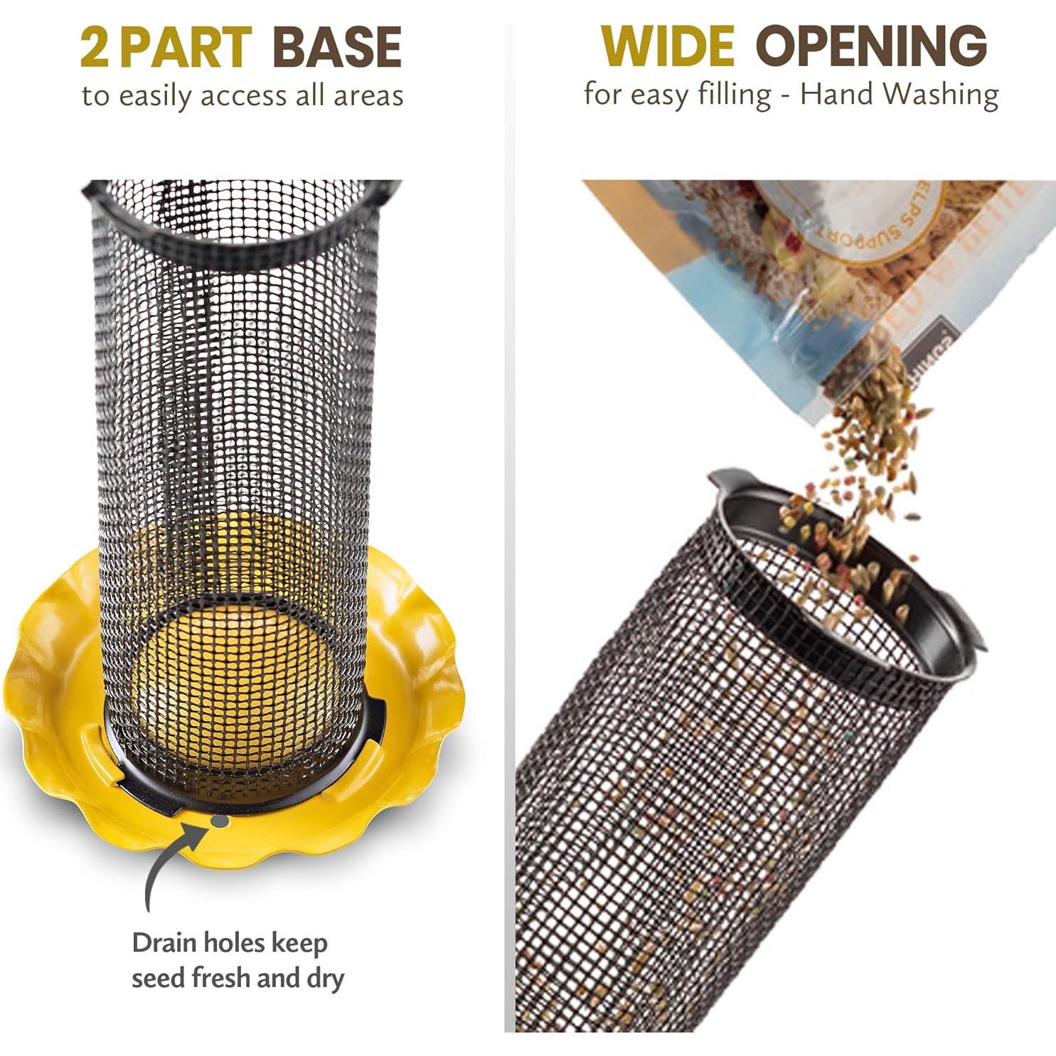 Comederos para Jilgueros Sewanta - Juego de 2, 0.23 kg