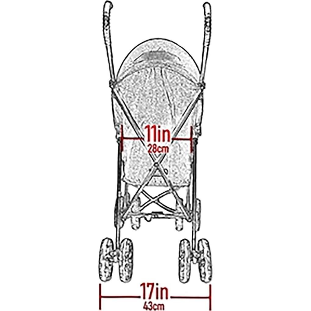 Carrito de Viaje para Mascotas Pet Gear Lite Plus Rosa 4.1kg