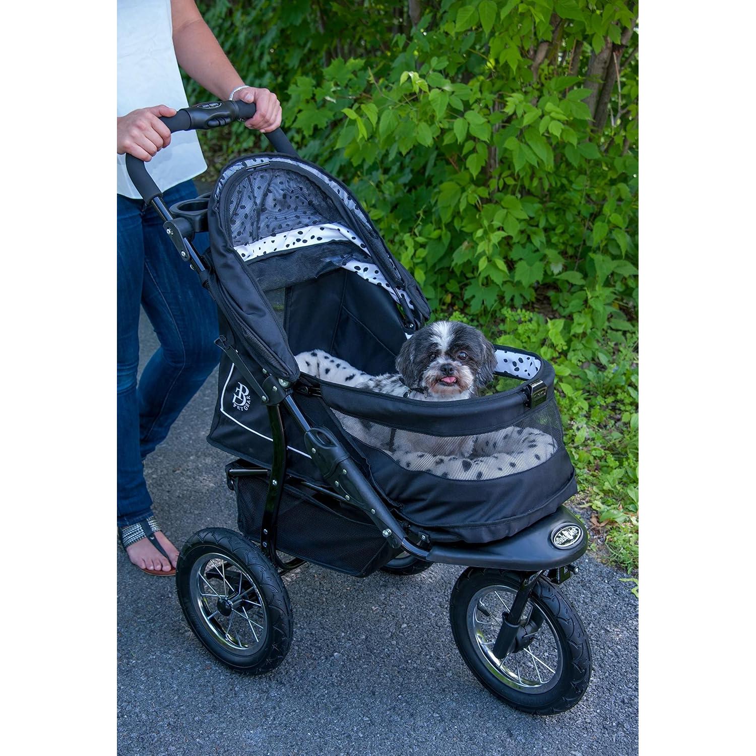 Carrito de Mascotas Pet Gear No-Zip NV para Gatos y Perros, Plegable