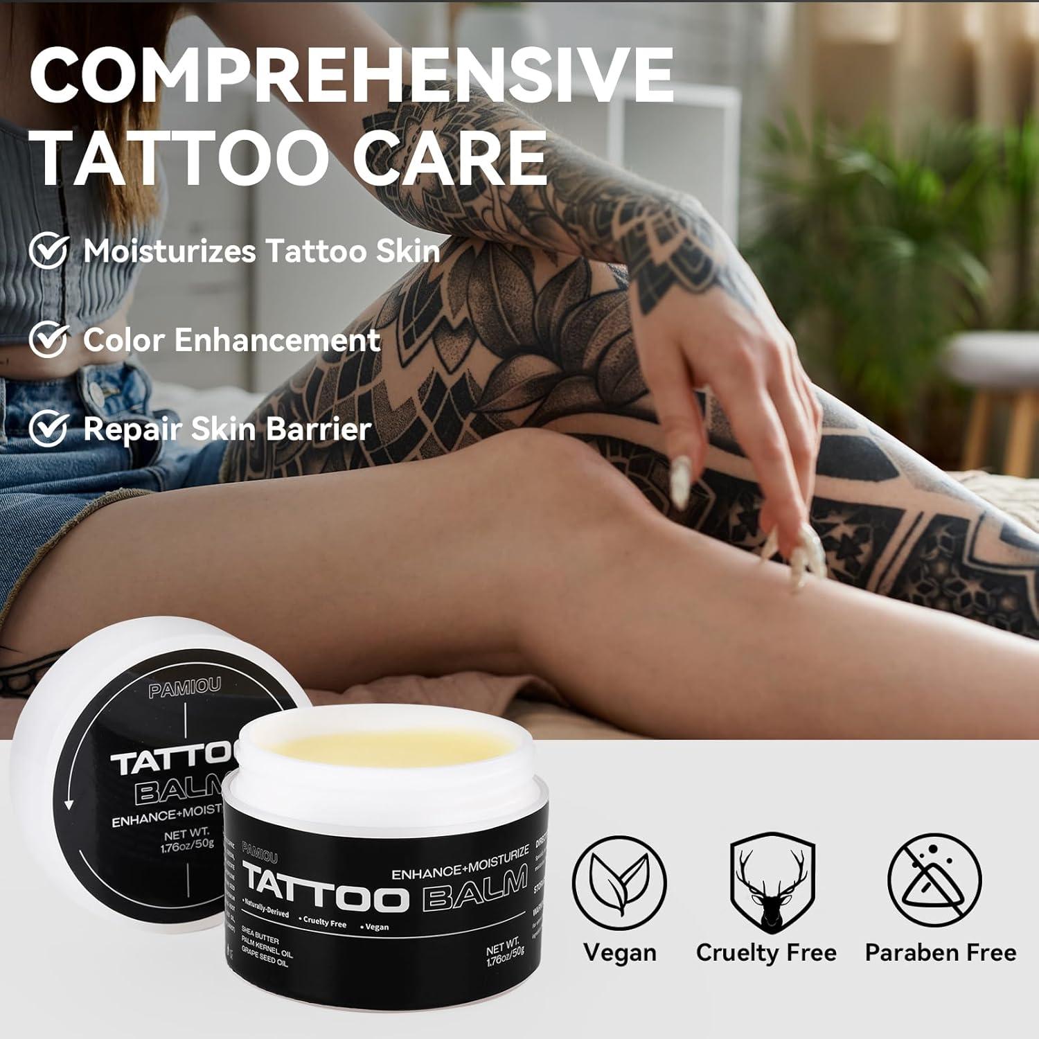 Bálsamo Hidratante para Tatuajes Pamiou 50g - Natural