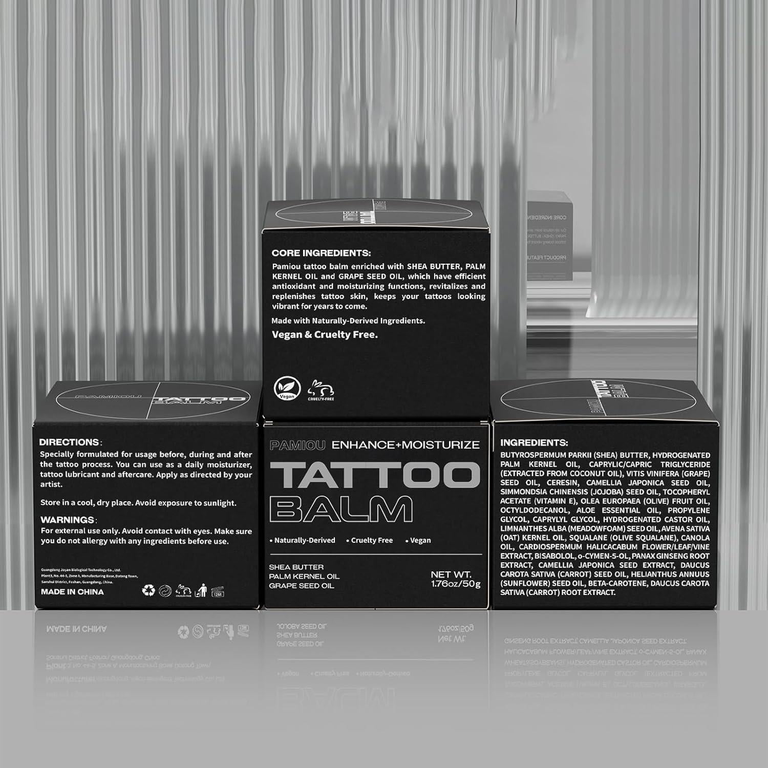 Bálsamo Hidratante para Tatuajes Pamiou 50g - Natural