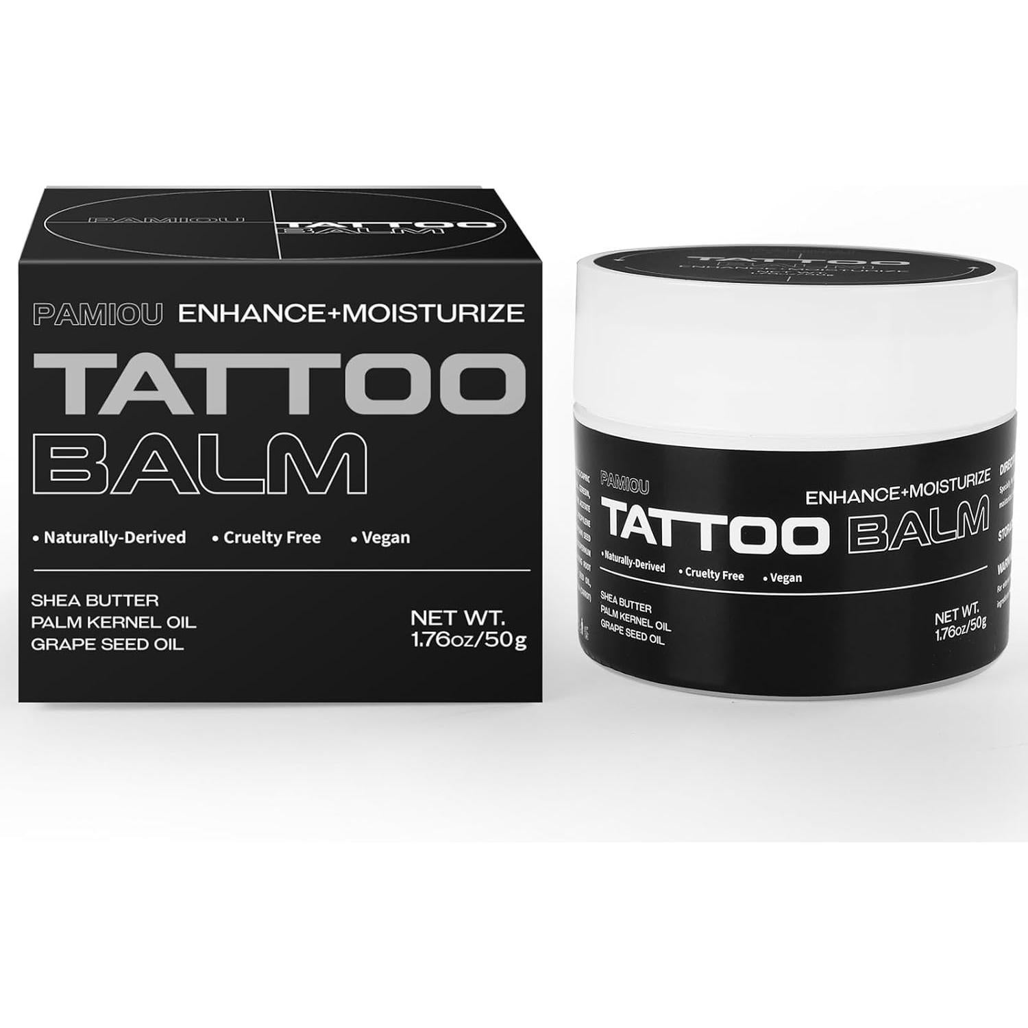 Bálsamo Hidratante para Tatuajes Pamiou 50g - Natural