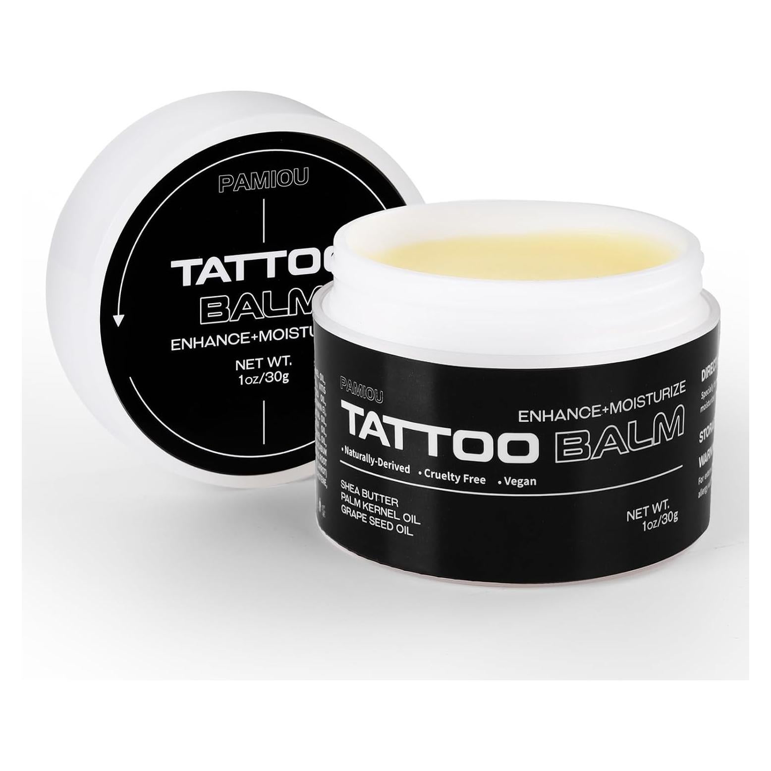 Bálsamo Hidratante para Tatuajes Pamiou 28g - Cuidado Natural