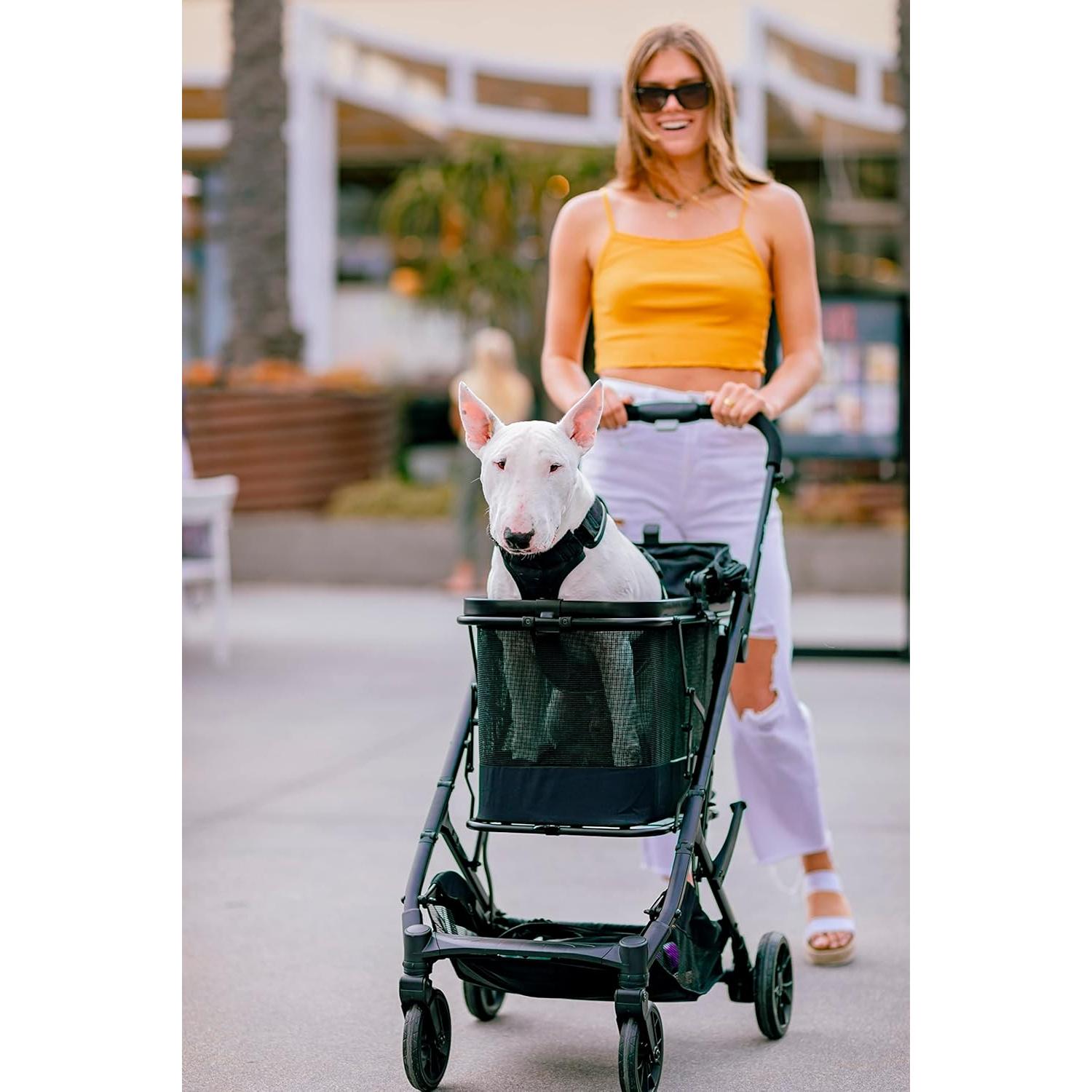 Carrito y Transportadora para Mascotas Joovy Pootler Negro