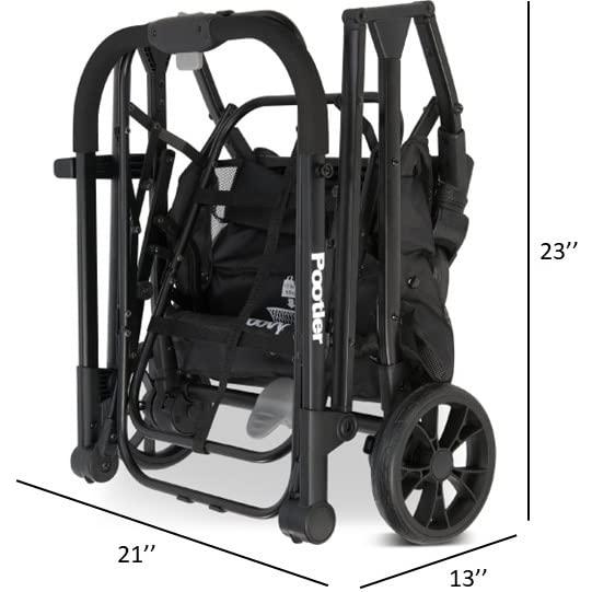Carrito y Transportadora para Mascotas Joovy Pootler Negro