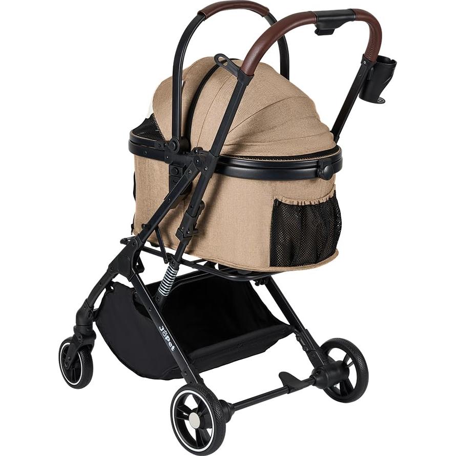 Carrito para Mascotas JoPet PS-BF01-B Plegable 20kg Gris Hierro