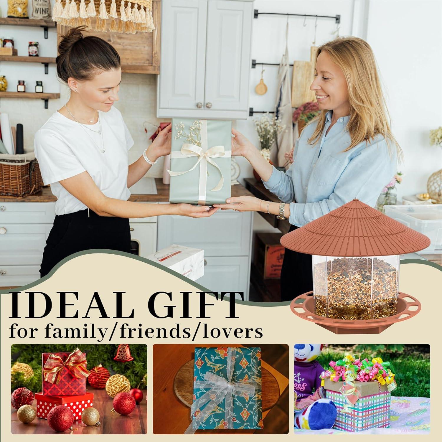 Comederos para Aves Colgantes Zopkrts - Paquete de 2, 1.13 kg