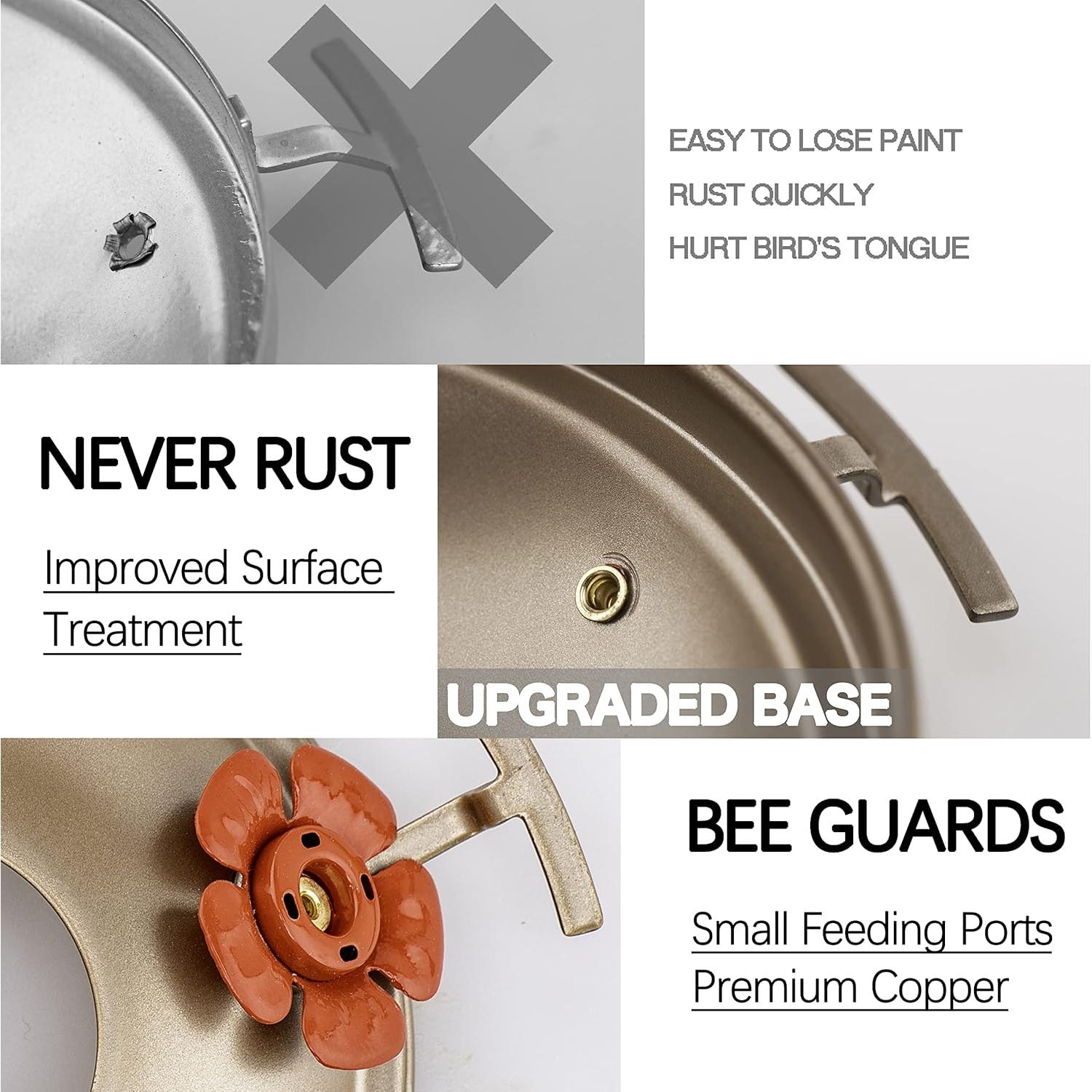 Alimentador de Colibrí de Vidrio Soplado LaElvish Garden 0.95kg