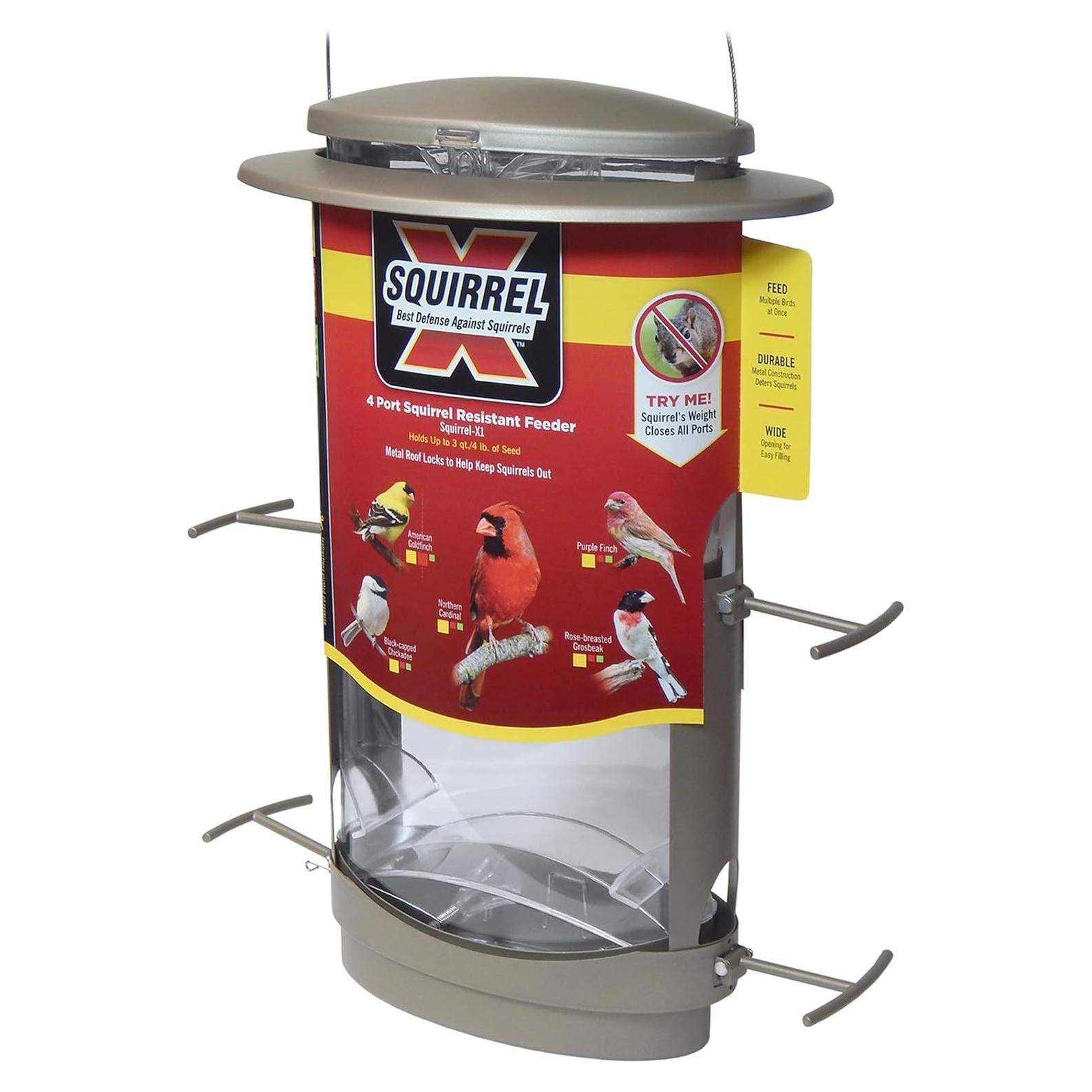 Comedero para Aves More Birds X-1 A Prueba de Ardillas 1.9 kg